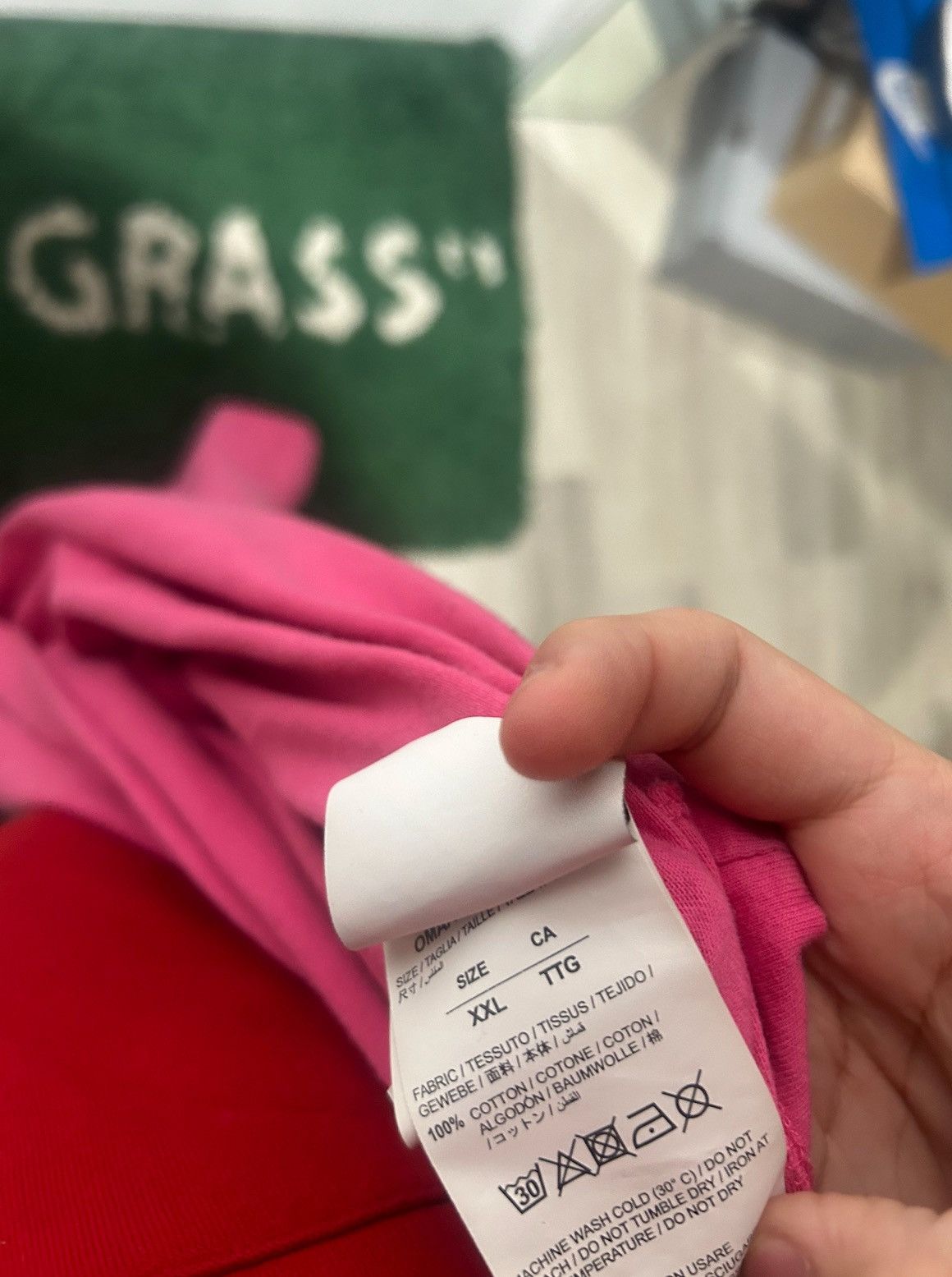 Off-White Pink Off White Tshirt Size Xxl Size US XXL / EU 58 / 5 - 5 Thumbnail