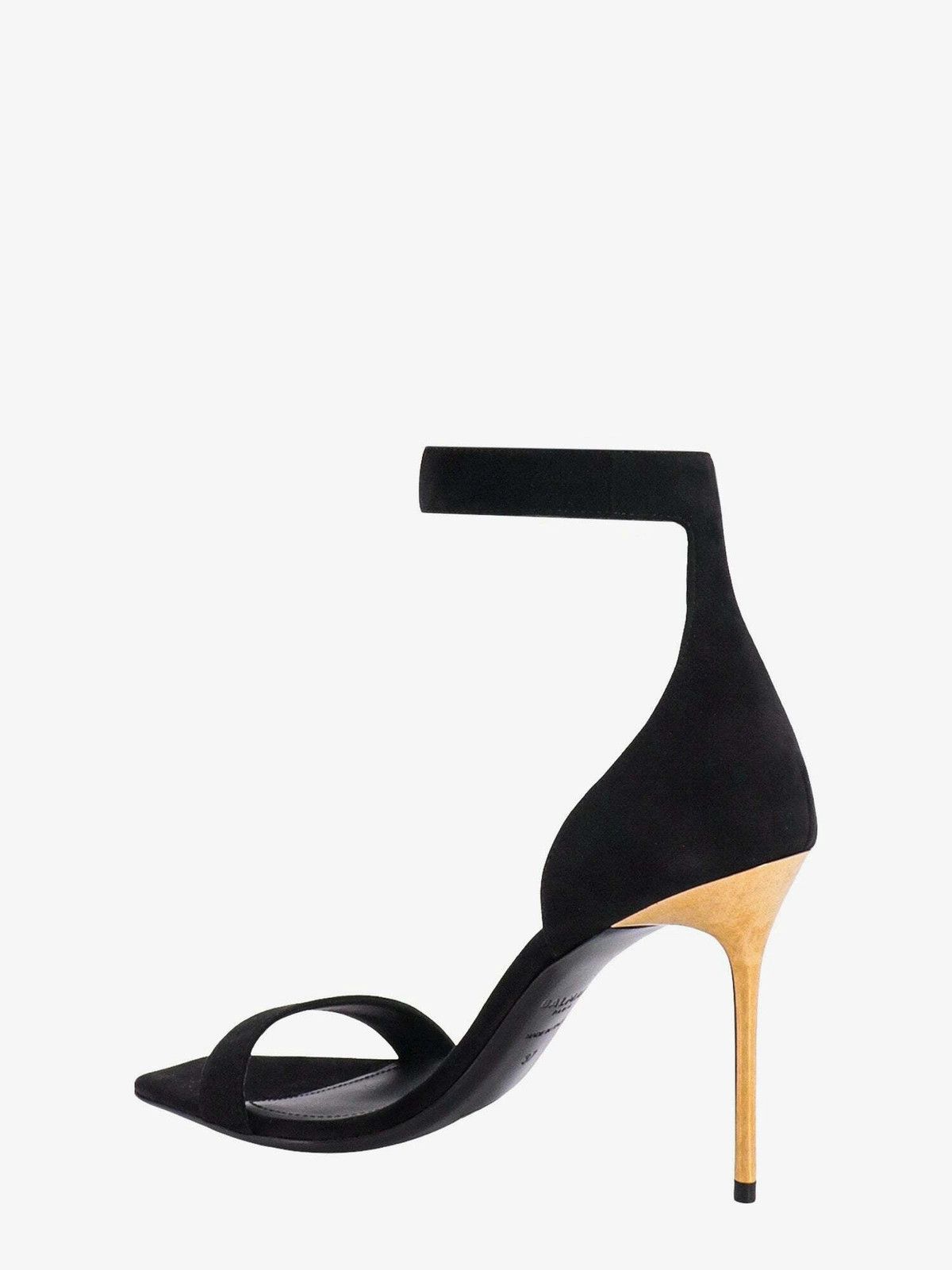 Balmain o1y0625 Spike Heel Sandals in Black Size US 11 / IT 41 - 3 Thumbnail