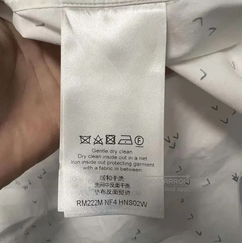 Louis Vuitton Louis Vuitton Men's Cream Cotton Shirt . Size US M / EU 48-50 / 2 - 3 Thumbnail