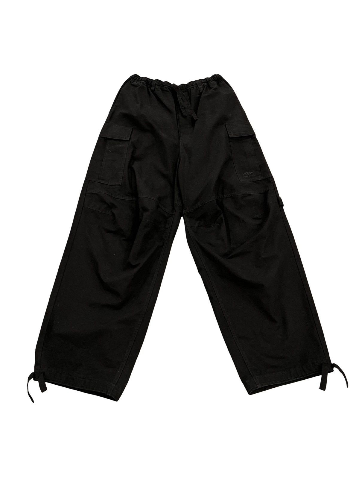 Balenciaga Parachute Cargo Pants Drawstring Bottoms Size US 30 / EU 46 - 2 Thumbnail