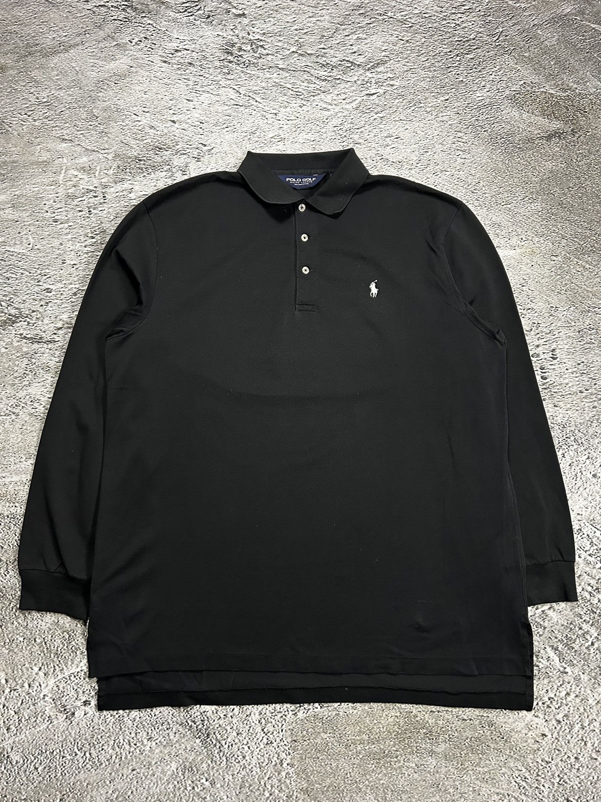 Polo Ralph Lauren Polo Golf Ralph Lauren longsleeve polo rugby black Size US XL / EU 56 / 4 - 1 Thumbnail