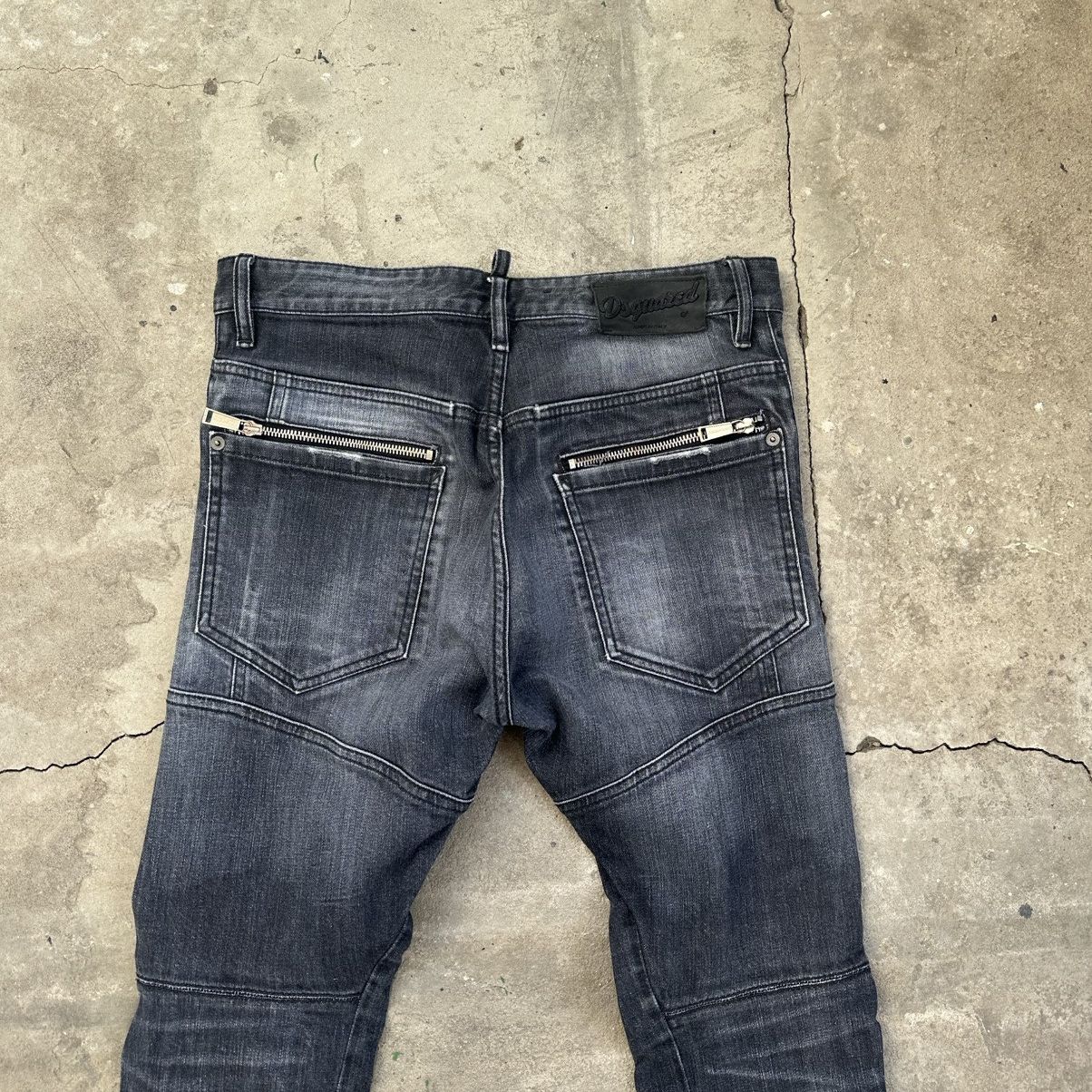 Dsquared2 Vintage Dsquared2 2014 Luxury Denim Jeans Made In Italy Size US 30 / EU 46 - 9 Thumbnail