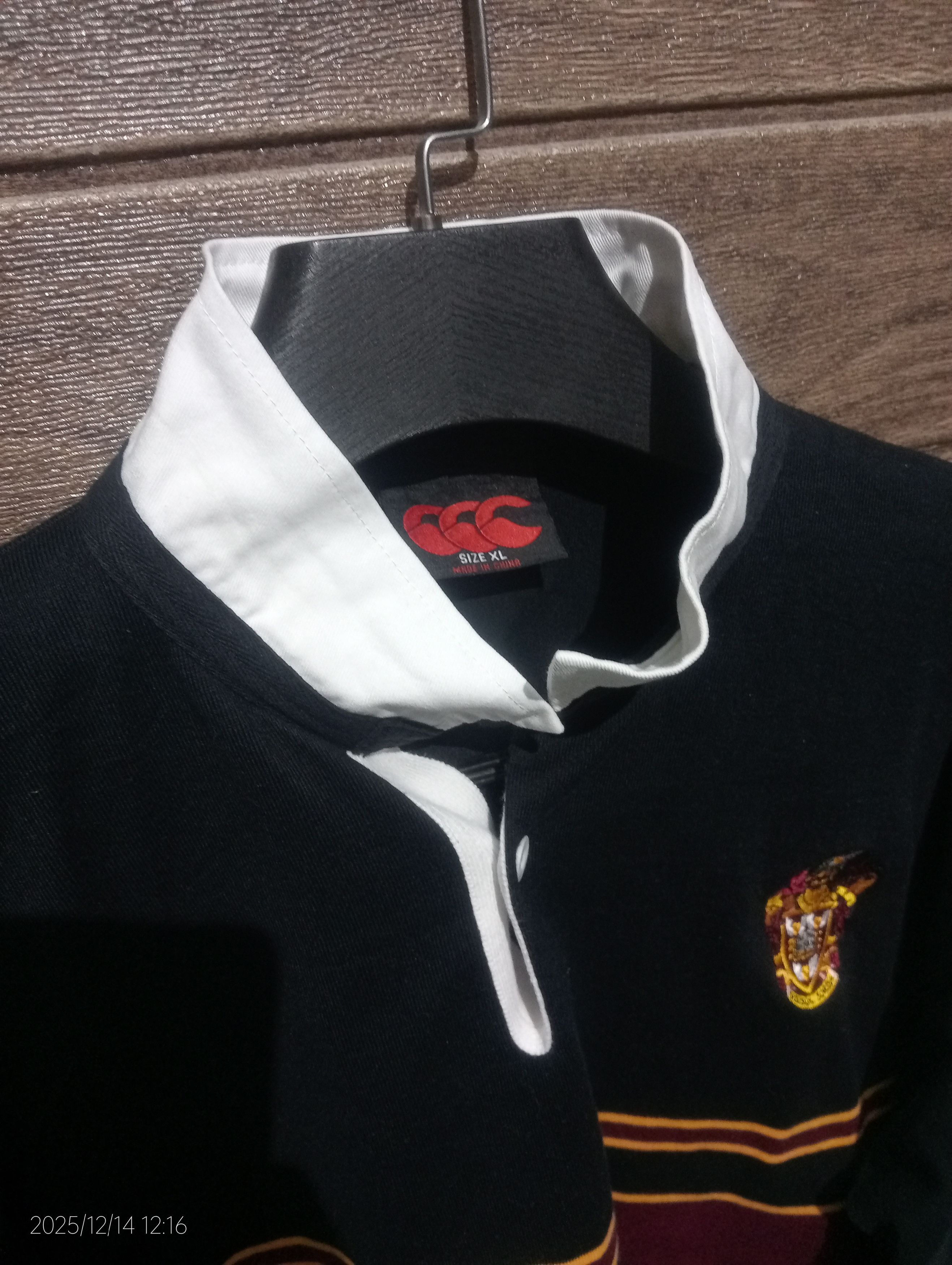Canterbury of New Zealand Vintage Y2k Haileybury College, Australia Rugby Jersey Size US XL / EU 56 / 4 - 10 Thumbnail