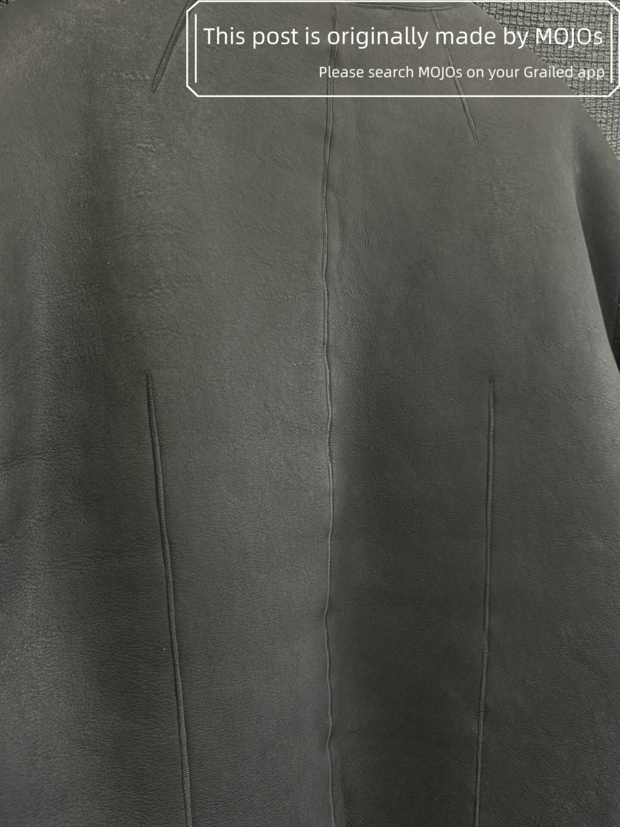 Rick Owens Sz 48 Rick Owens 14AW Leather Fur Coat mojos194411 Size US M / EU 48-50 / 2 - 6 Thumbnail