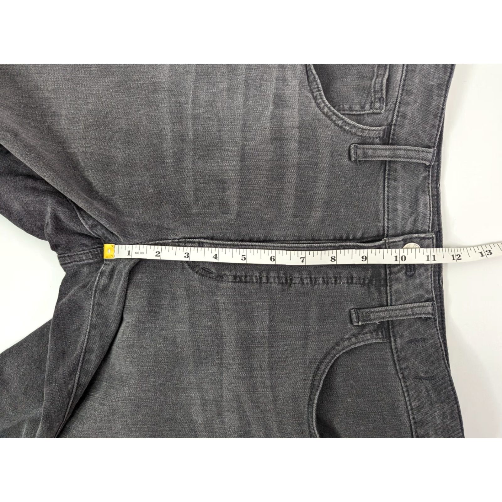 Madewell Madewell Curvy Roadtripper Skinny High Rise Denim Jeans Size 27 Black 5-Pocket Logo Zipper Button Women Slim Classic Modern Size 27" / US 4 / IT 40 - 7 Thumbnail