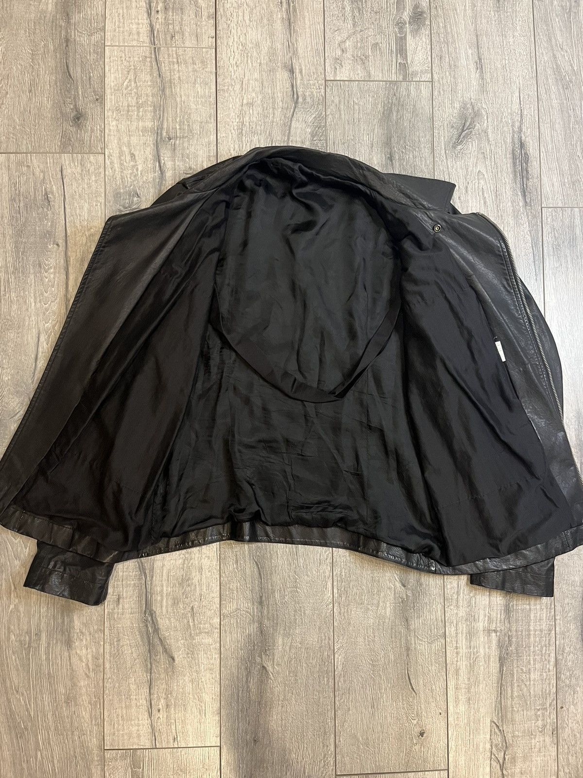 Rick Owens Rick Owen’s black calf leather jacket. Size 54 Size US L / EU 52-54 / 3 - 18 Thumbnail