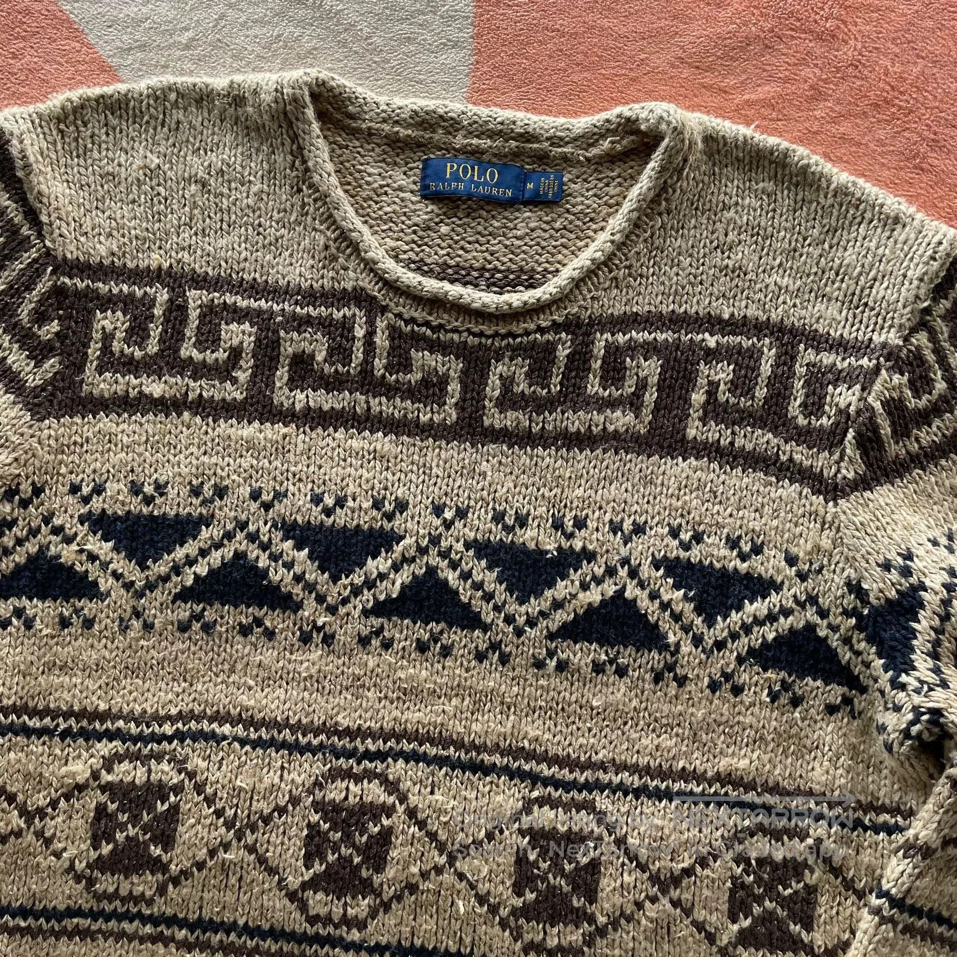 Polo Ralph Lauren Ralph Lauren Silk Cotton Polo Sweater. Size US M / EU 48-50 / 2 - 3 Thumbnail