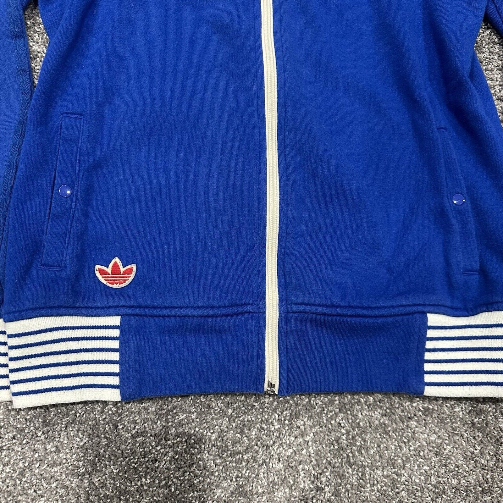 Adidas Adidas Kansas Jayhawks Fill Zip Blue Jacket Logo Size M Size M / US 6-8 / IT 42-44 - 13 Thumbnail