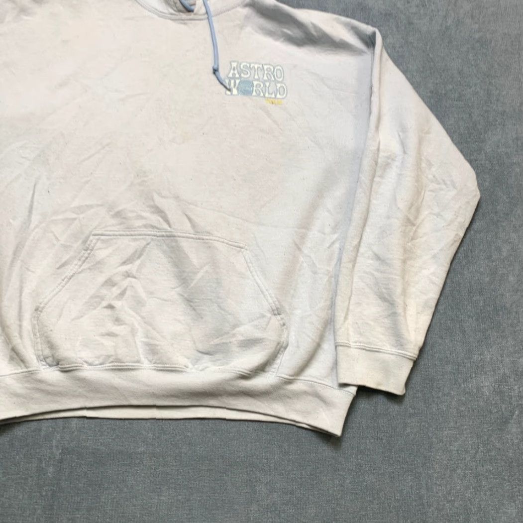 Hereu VINTAGE Astroworld Wish You Were Here Tour Staff Hoodie Mens XL Blue Fleece Lined Casual Size US XL / EU 56 / 4 - 2 Thumbnail