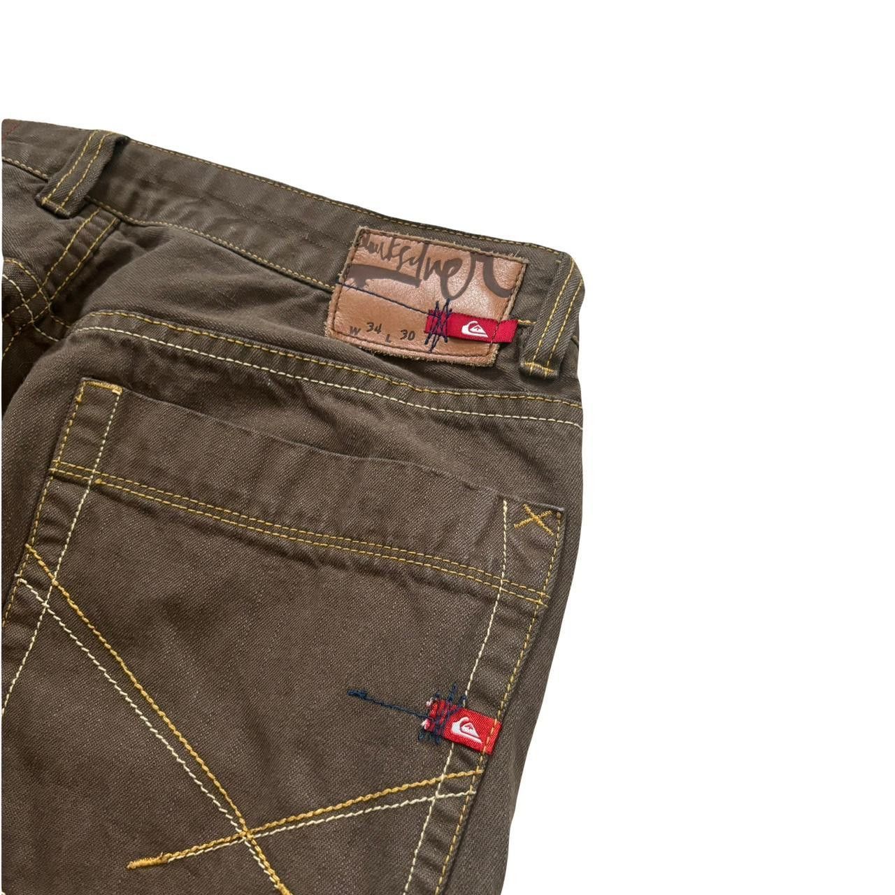 Quiksilver Vintage Baggy Y2K Wideleg Quicksilver Pants Great condition Size US 34 / EU 50 - 3 Thumbnail