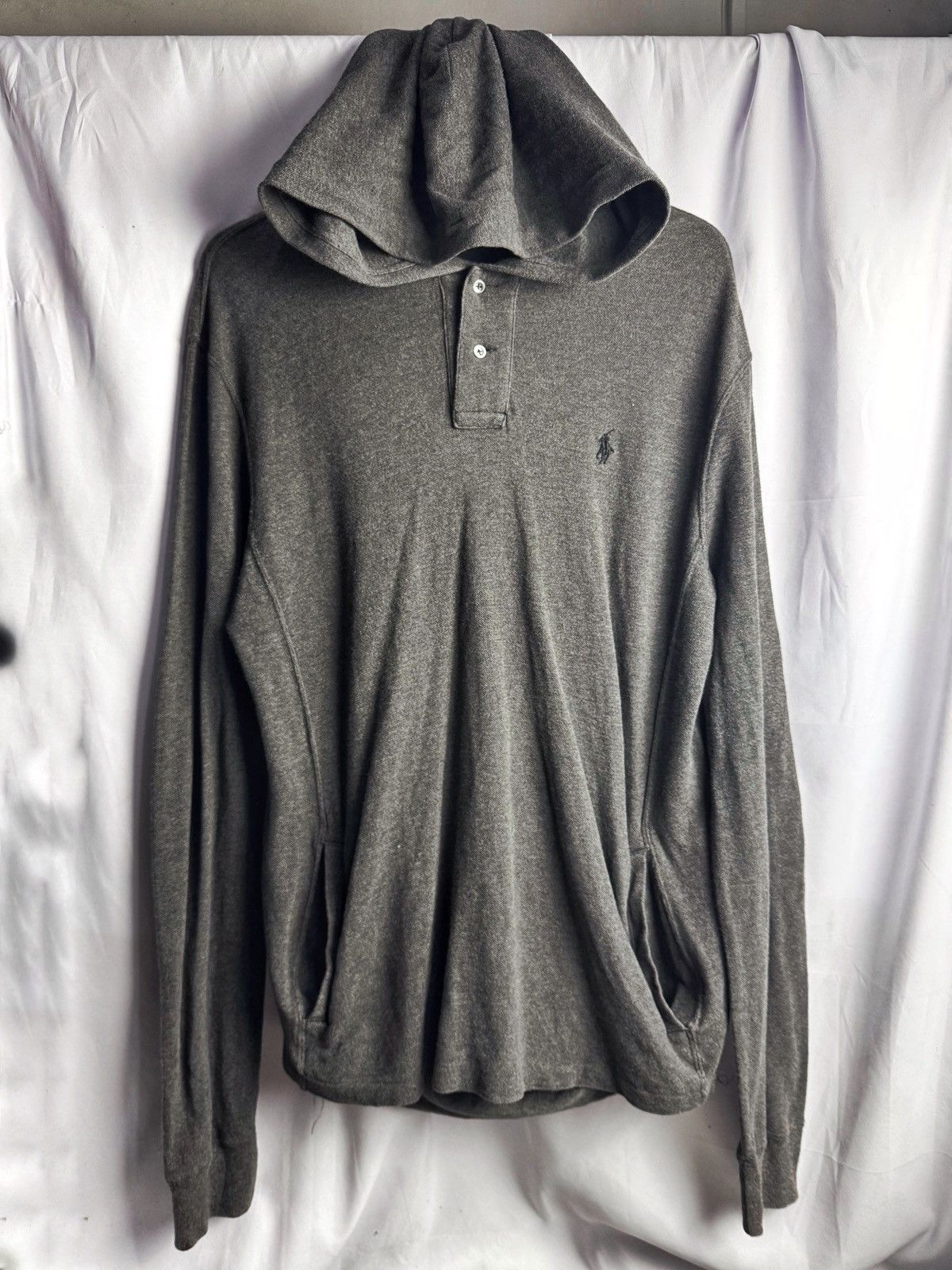 Polo Ralph Lauren Archived Polo Ralph Lauren Hoodie Half Button Size US M / EU 48-50 / 2 - 1 Thumbnail
