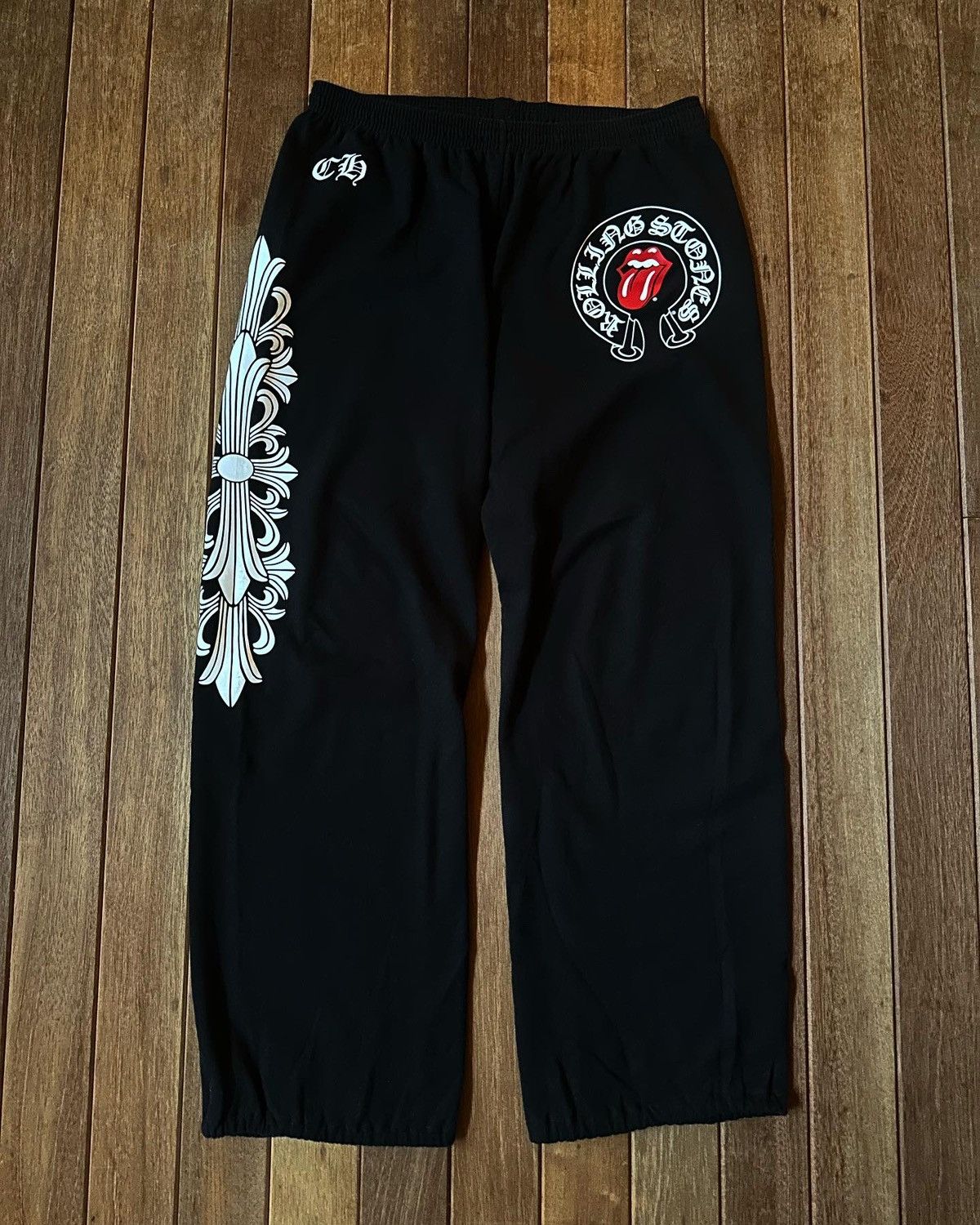 Chrome Hearts Chrome Hearts Rolling Stones Vintage Flare Sweatpants ...