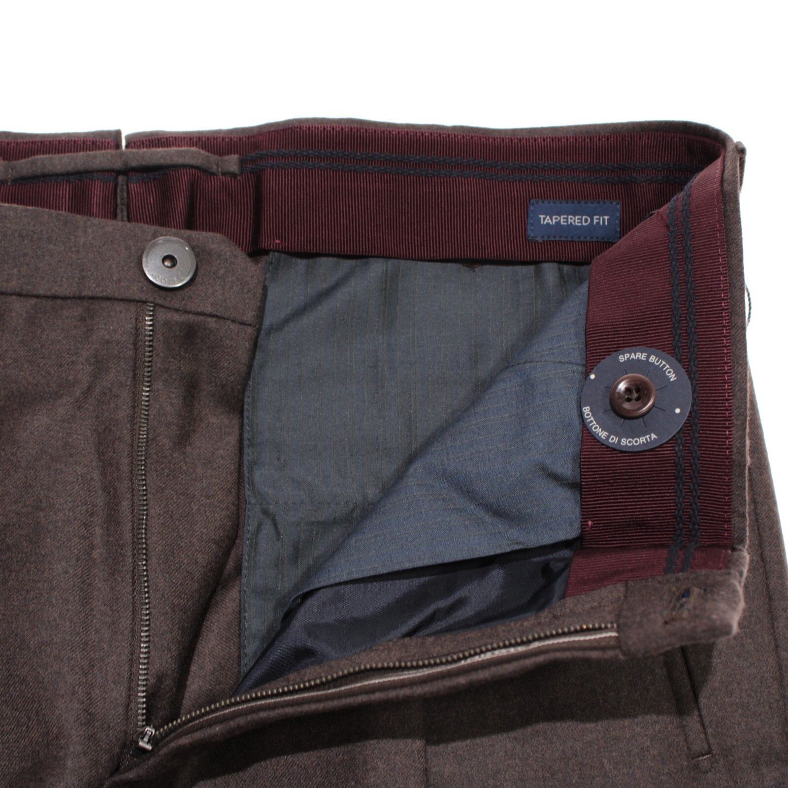 Incotex INCOTEX New with tags Dress Pants Size 34 US In Brown Size US 34 / EU 50 - 4 Thumbnail