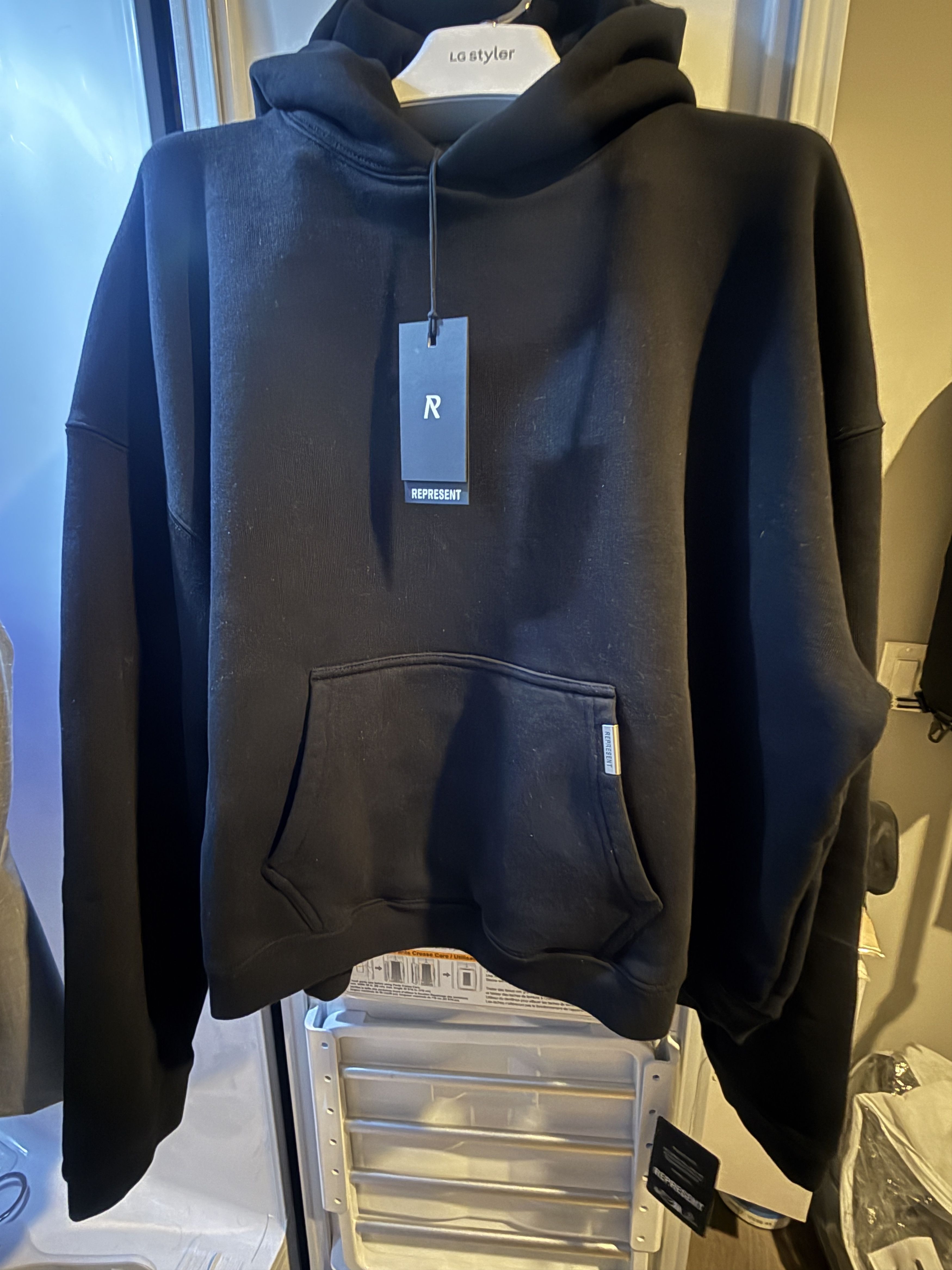 Represent Clo. Initial Boxy Hoodie Size US XS / EU 42 / 0 - 2 Thumbnail