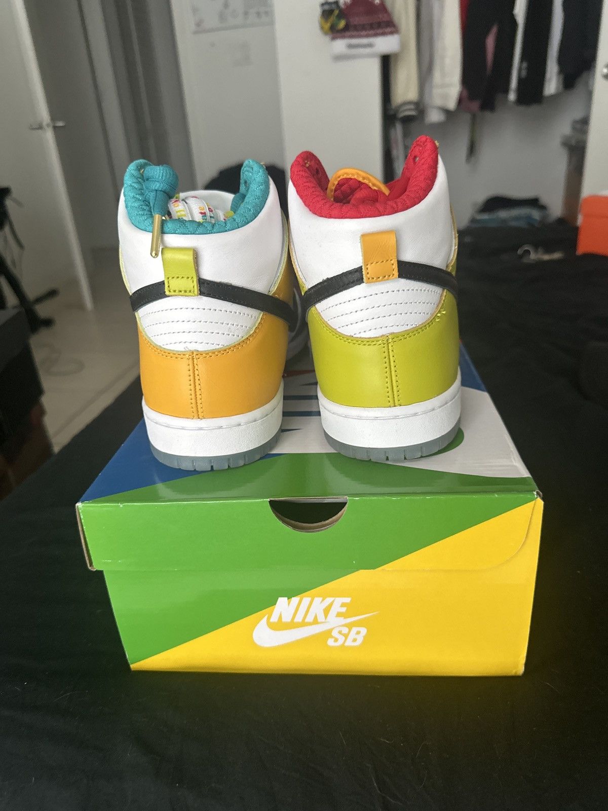 Nike Nike SB Dunk FroSkate all love Size US 10.5 / EU 43-44 - 4 Thumbnail