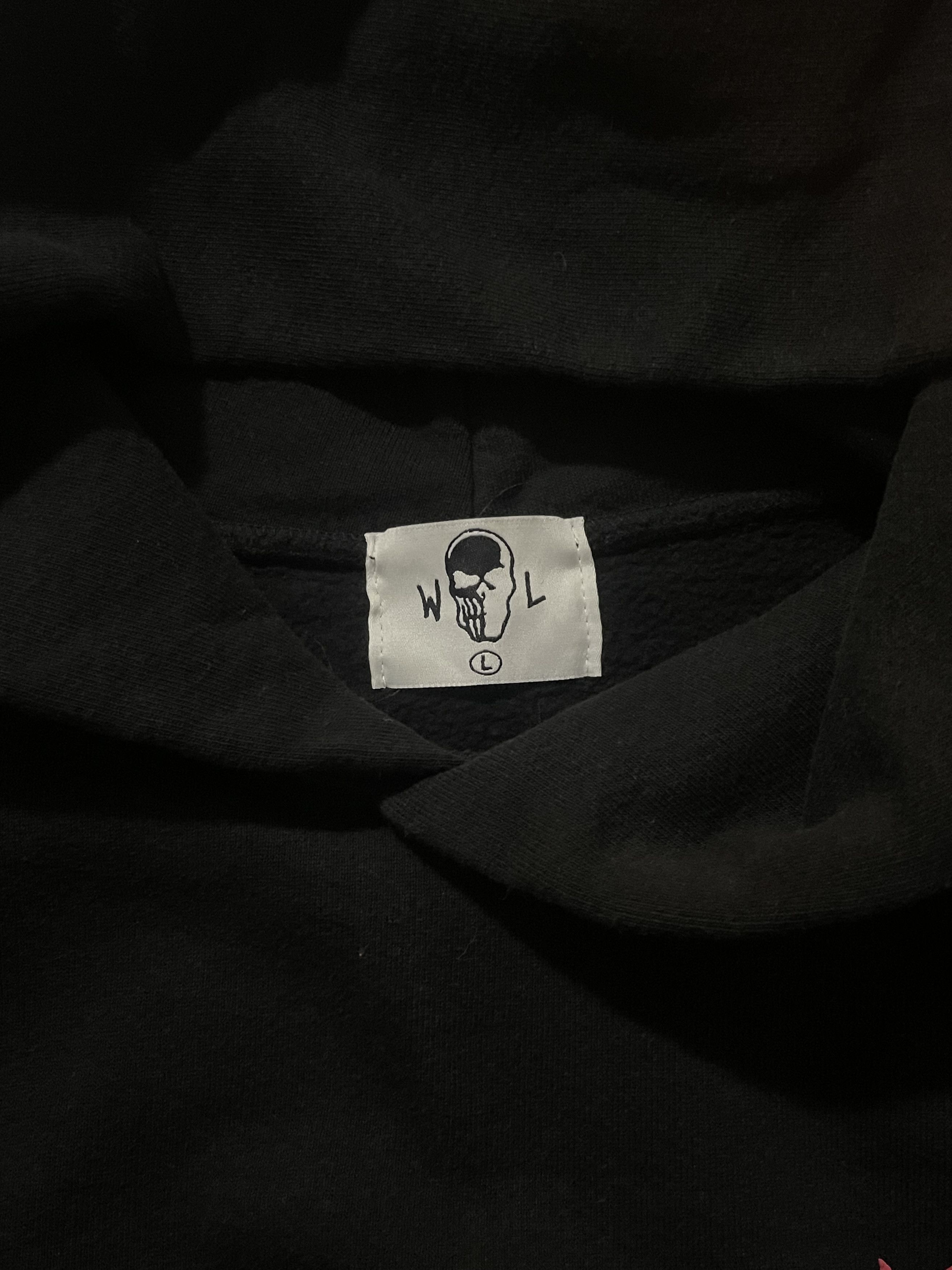 Warren Lotas Warren Lotas Large Hooded Sweatshirt "Basement" Black Size US L / EU 52-54 / 3 - 6 Thumbnail