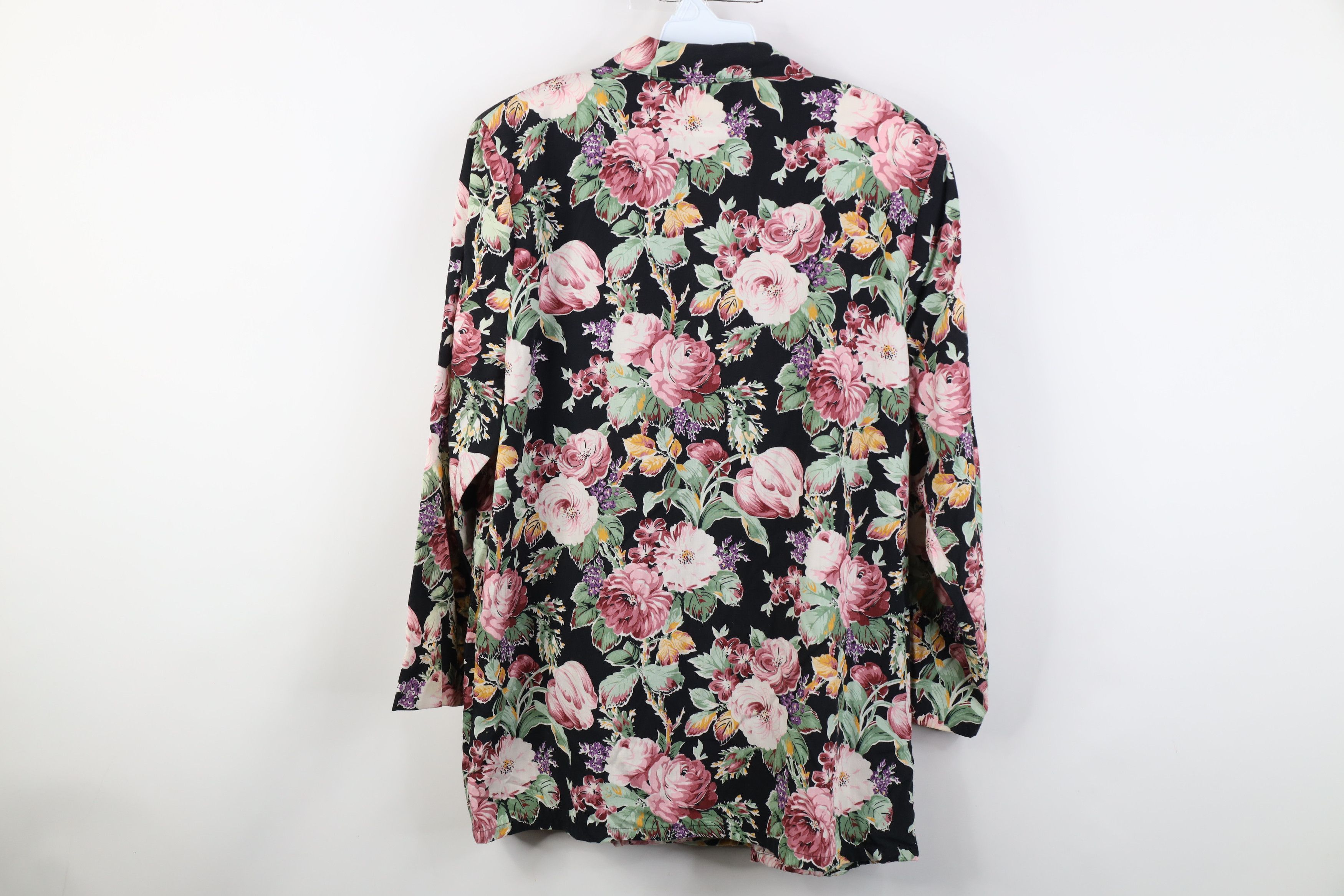 Vintage Vintage 90s Streetwear All Over Print Blazer Jacket USA Size XXL / US 16-18 / IT 52-54 - 11 Thumbnail