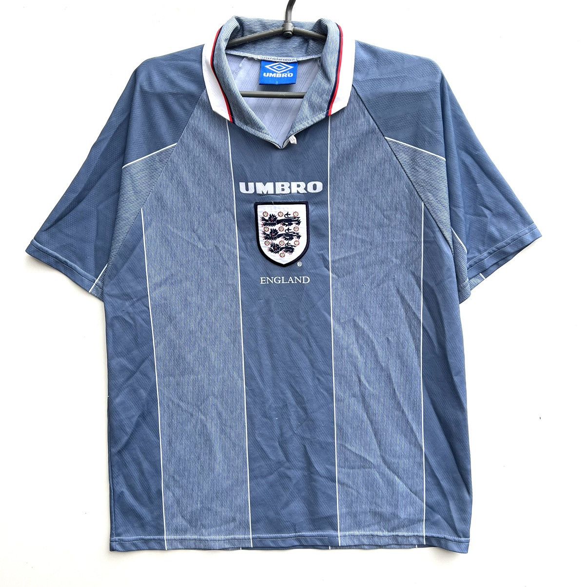 Umbro England 1995 jersey umbro vintage Size US L / EU 52-54 / 3 - 1 Thumbnail