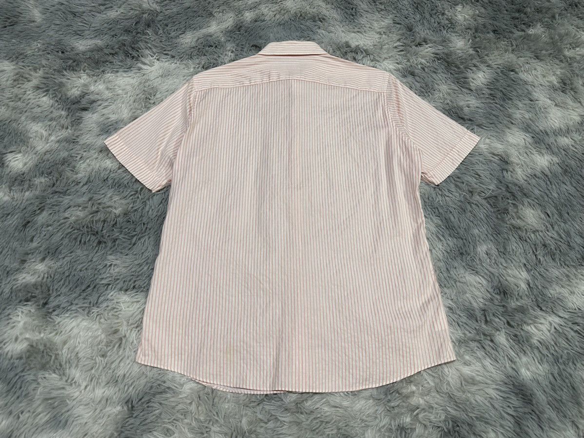 Z Zegna 🔥Vintage EZ By Zegna Striped Shirt Short Sleeve Size US M / EU 48-50 / 2 - 6 Thumbnail