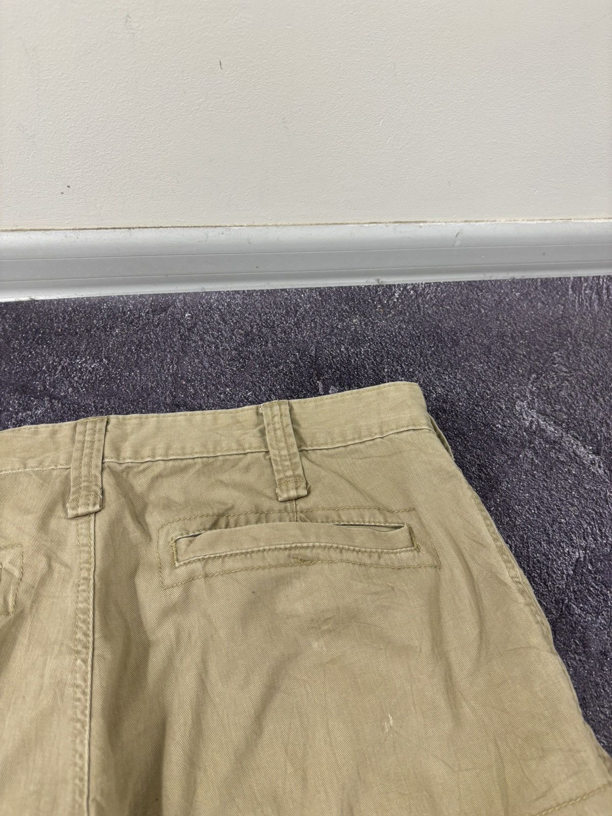 Nautica Vintage Nautica Y2K Beige Utility Hype Outdoor Cargo Shorts Size US 36 / EU 52 - 18 Thumbnail