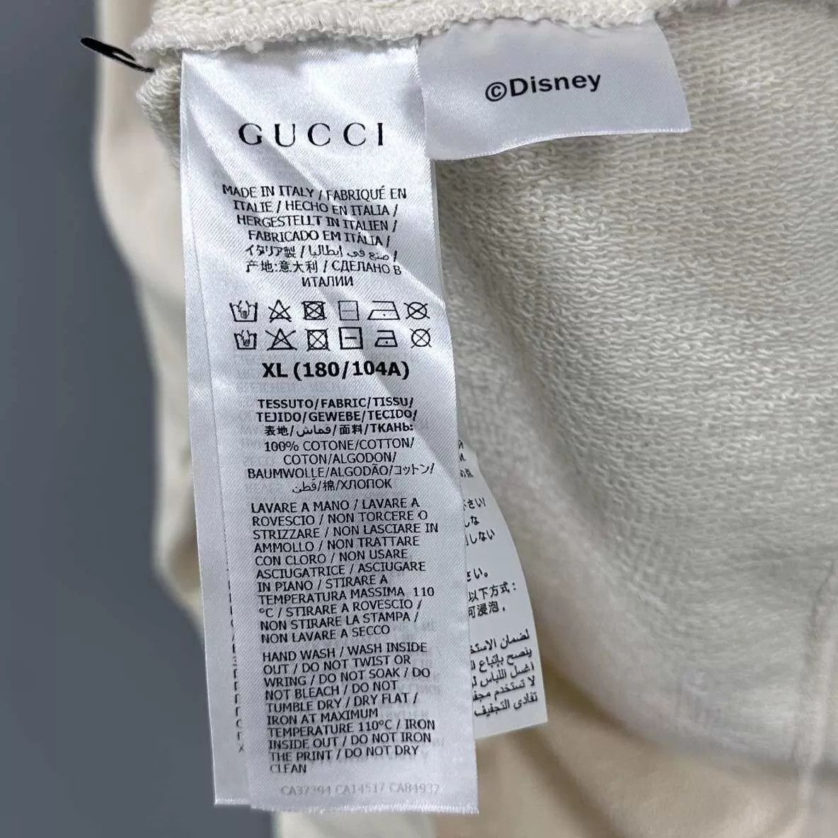 Gucci GUCCI x Disney Blue Hoodie XL Size XL / US 12-14 / IT 48-50 - 5 Thumbnail