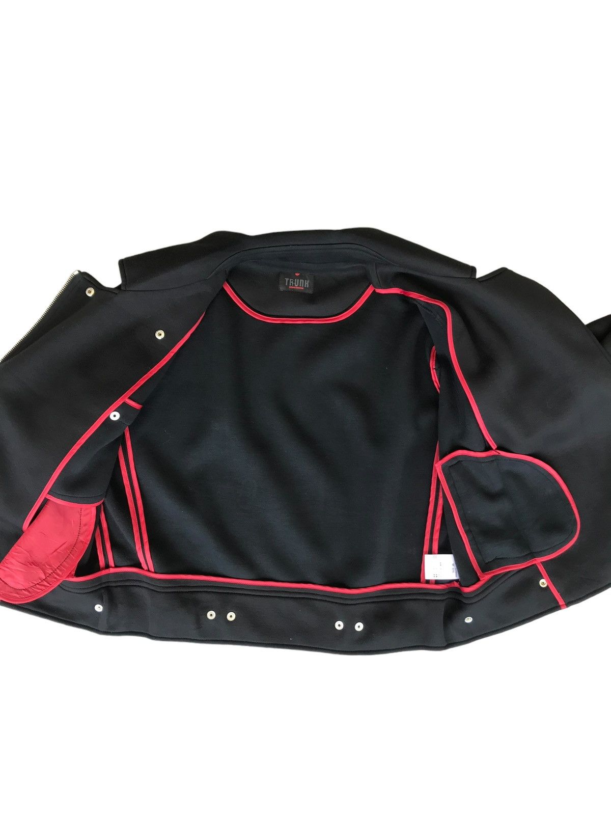 Hiroko Koshino Homme TRUNK by Hiroko Hoshino Biker Asymmetrical Zipper Jacket Size US M / EU 48-50 / 2 - 9 Thumbnail
