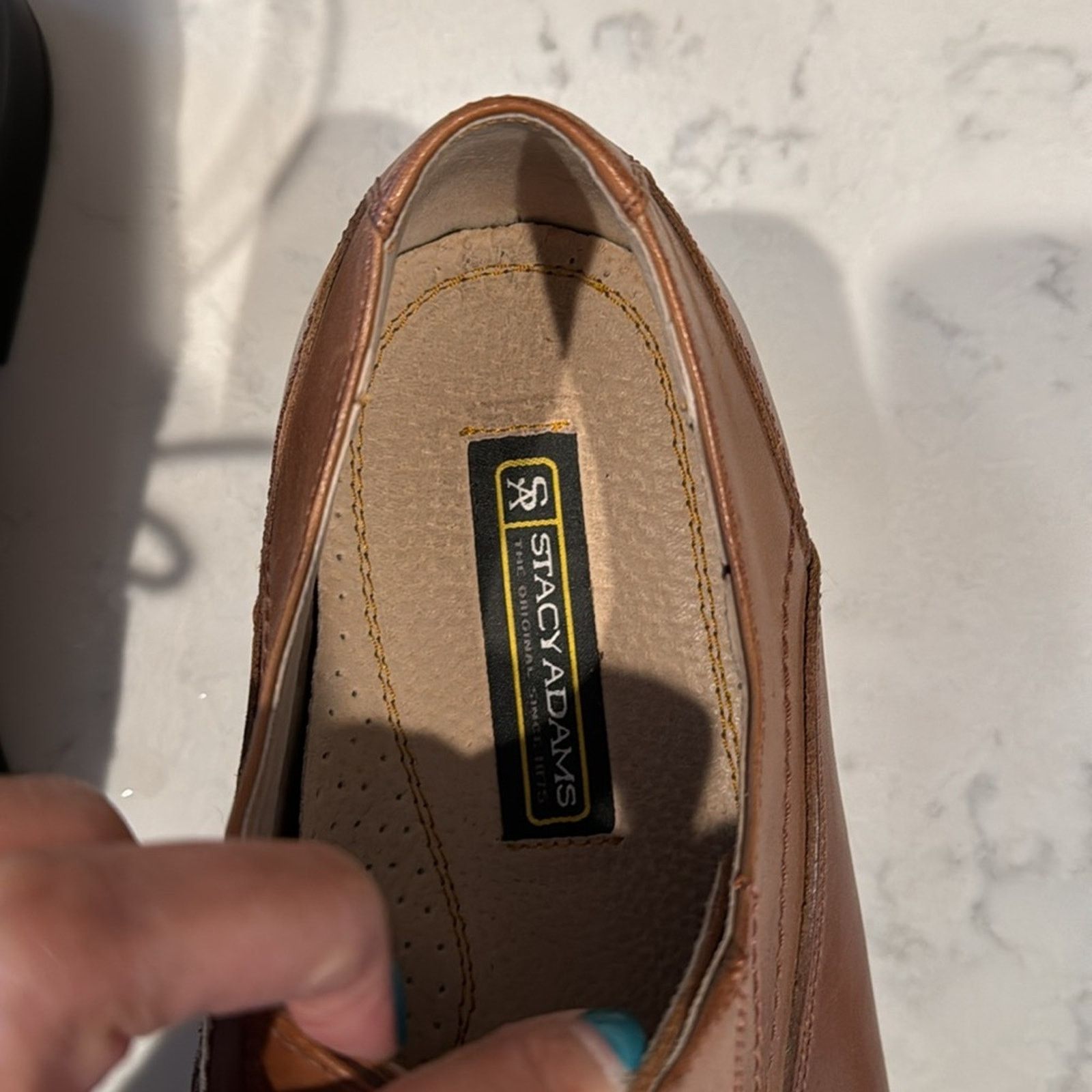 Stacy Adams Stacy Adams Corrado Oxford tan brown size 12 academia Size US 12 / EU 45 - 8 Thumbnail
