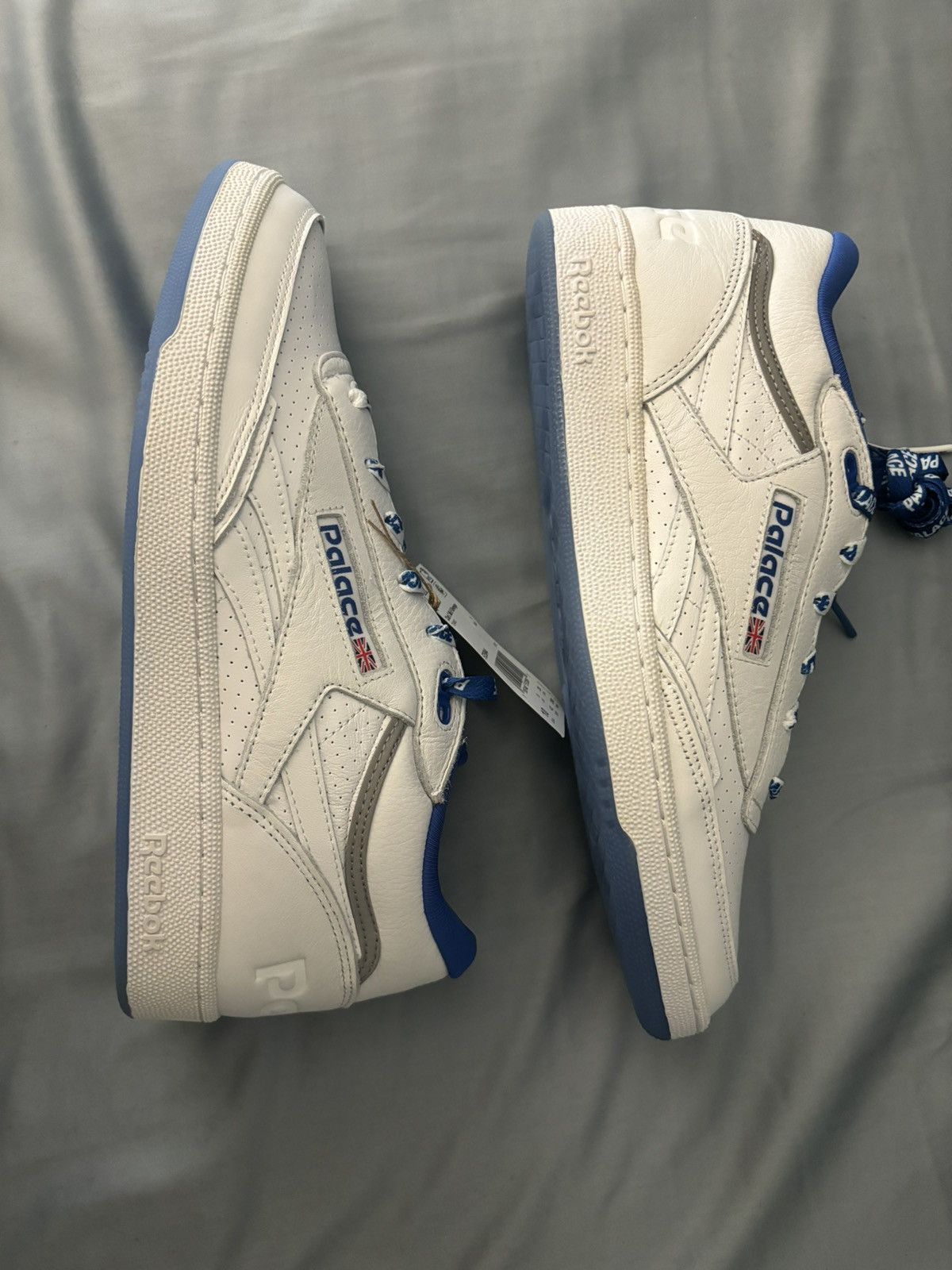 image of Club C Mid Ii Revenge Palace White Court Blue Shoes, Men's (Size 10)