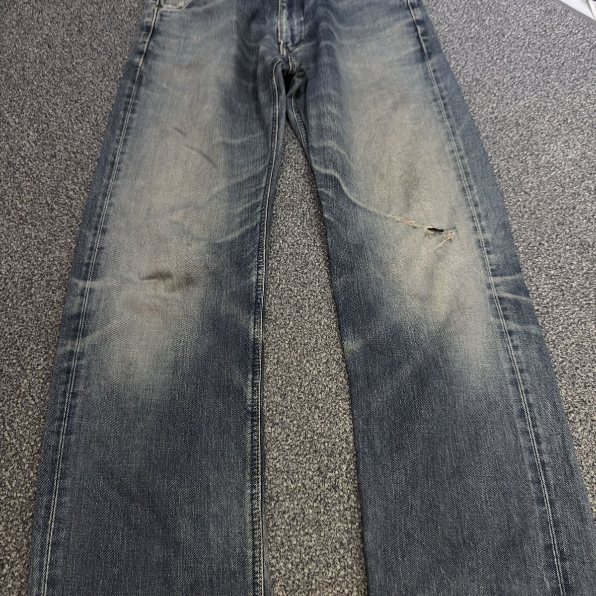 Seditionaries Vintage 90s Japanese Selvedge Lee Union Made Rusty Denim Size US 32 / EU 48 - 7 Thumbnail