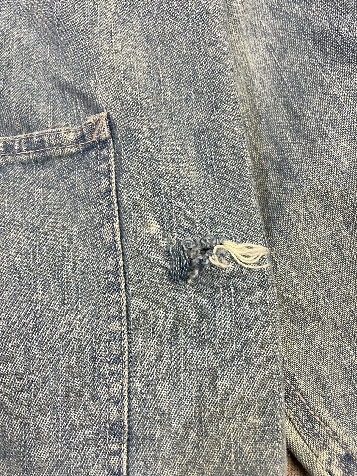 Japanese Brand Vintage Machope Workers Jacket Jeans Jacket Carhartt Jacket Size US L / EU 52-54 / 3 - 5 Thumbnail