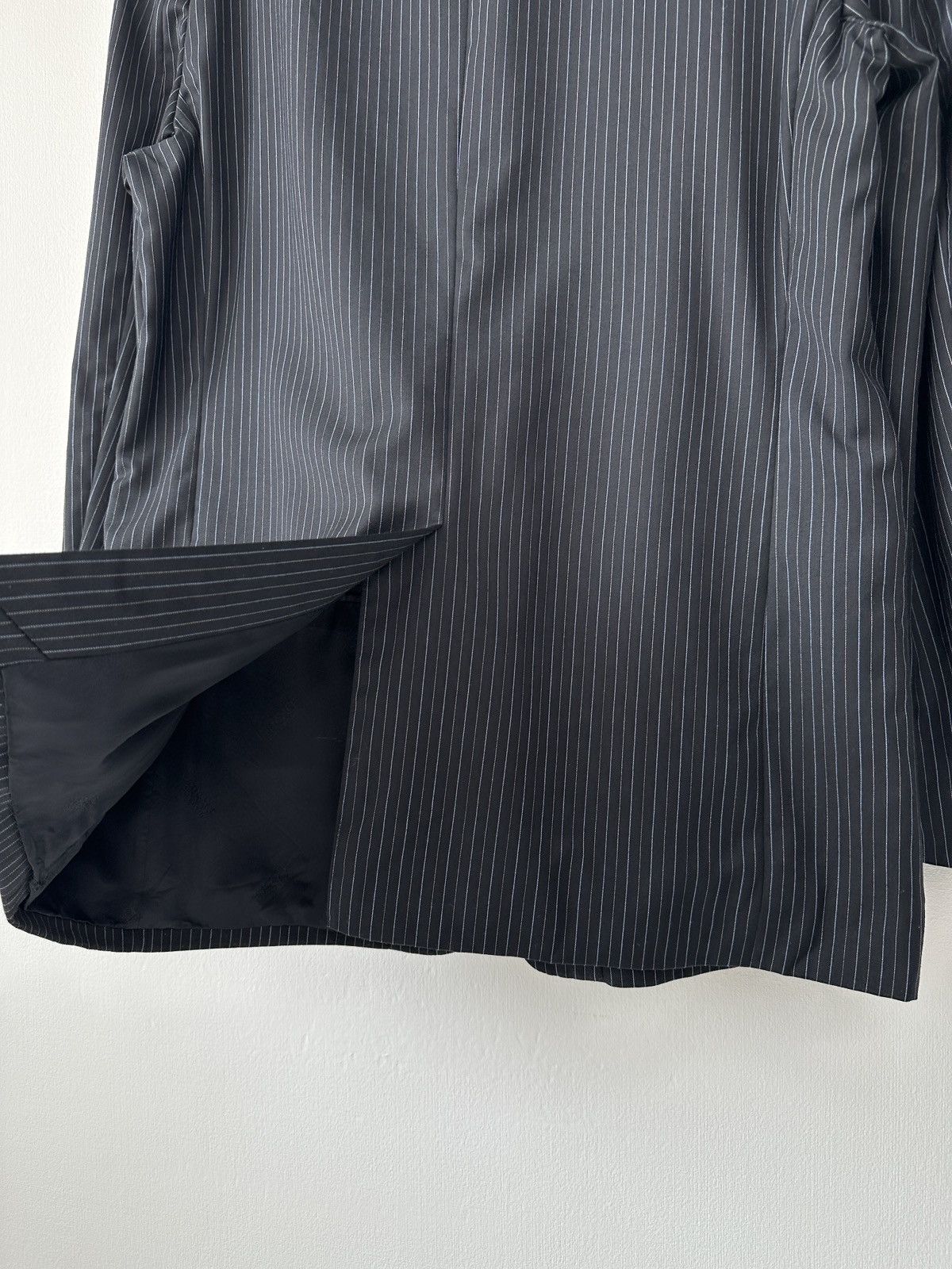 Versace VERSACE COLLECTION Super 100’S Wool Pinstripe Blazer Jacket Size 44R - 11 Thumbnail