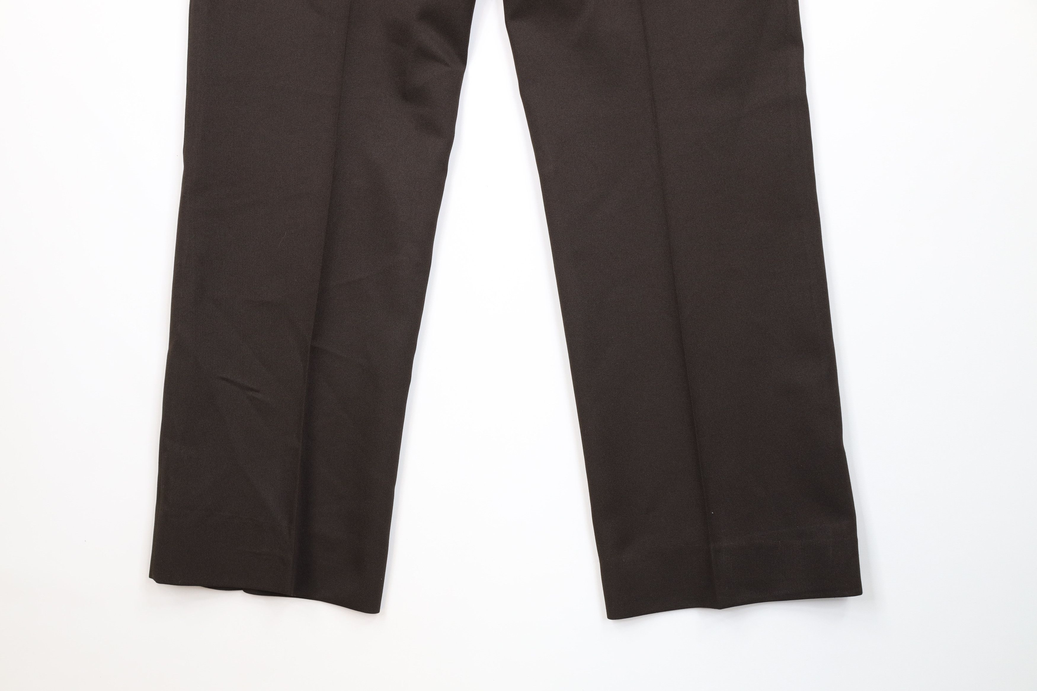 Vintage Vintage 70s Streetwear Flared Wide Leg Chino Pants Brown USA Size US 36 / EU 52 - 12 Thumbnail