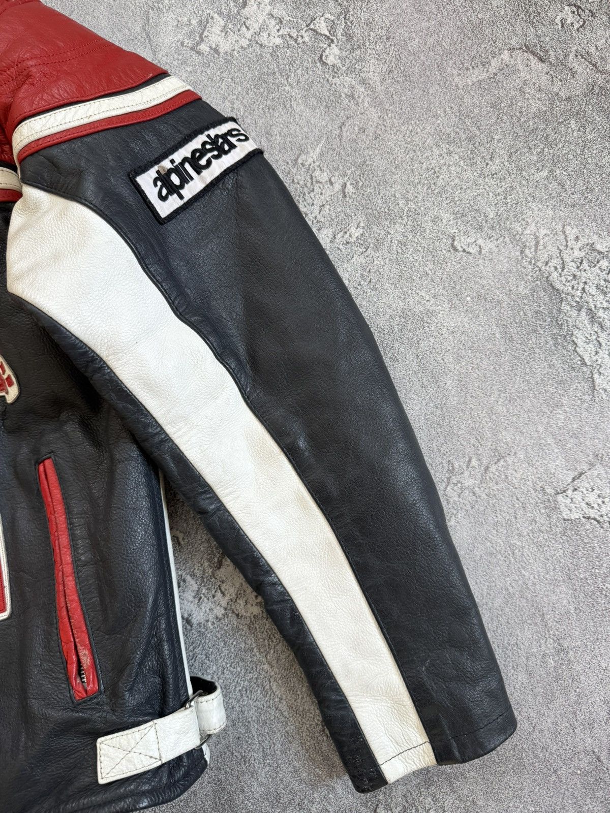 Red Bull Red Bull XL genuine leather racing motorcycle jacket biker Size US XL / EU 56 / 4 - 13 Thumbnail