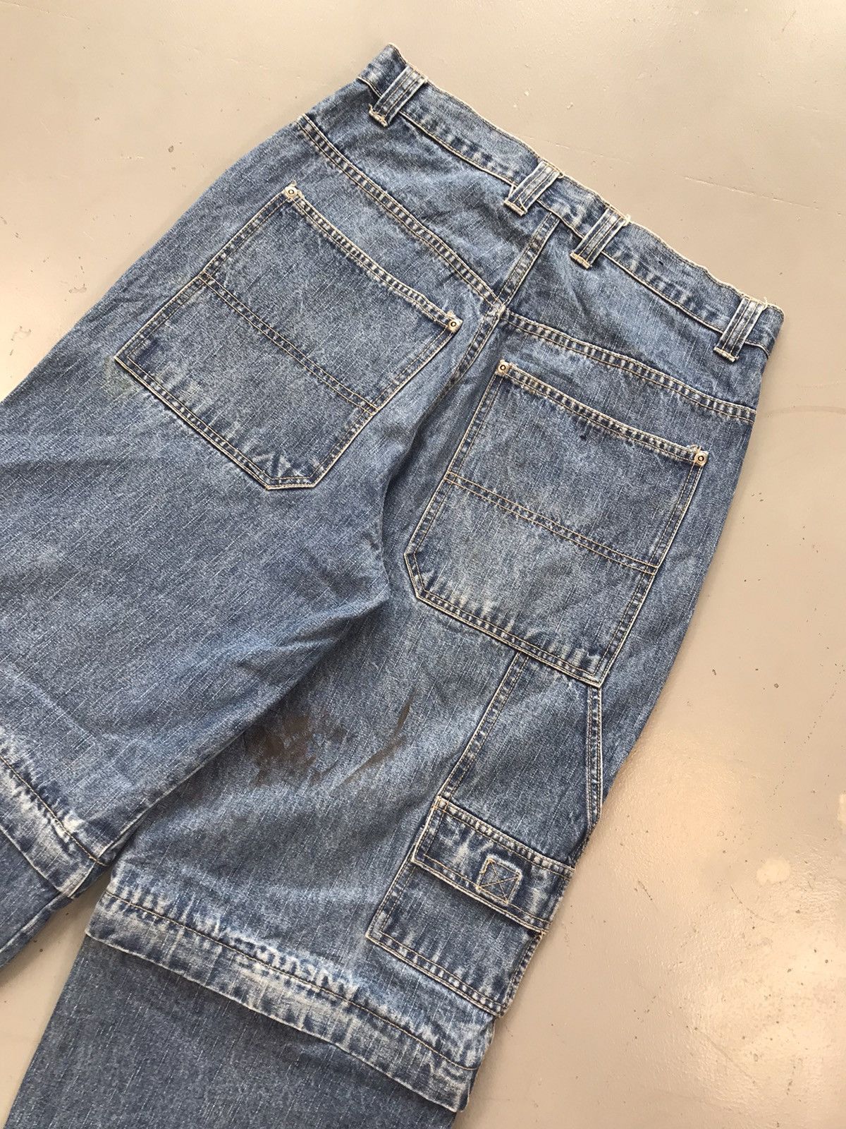 Designer × Vintage Y2K style Vintage no boundaries cargo denim pant Size US 30 / EU 46 - 9 Thumbnail