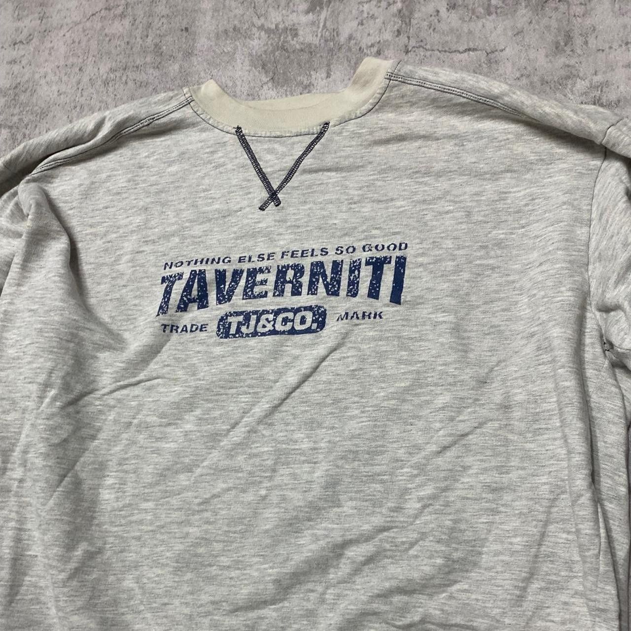 Other Grey vintage Taverniti sweatshirt with a relaxed Size US XL / EU 56 / 4 - 2 Thumbnail