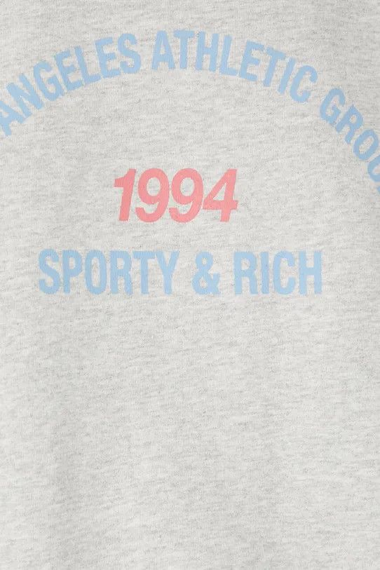 Sporty & Rich o1mle0525 LA Athletic Group Crewneck Sweatshirt Heather Grey Size M / US 6-8 / IT 42-44 - 7 Thumbnail