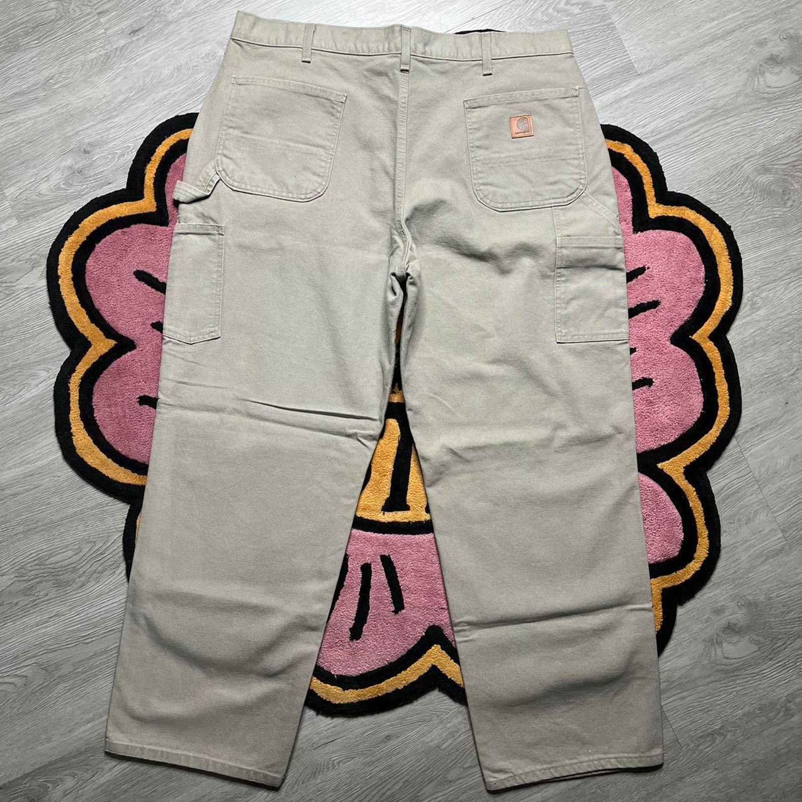 Carhartt Carhartt Original Dungaree Fit Carpenter Work Pants 38x30 Size US 38 / EU 54 - 1 Thumbnail