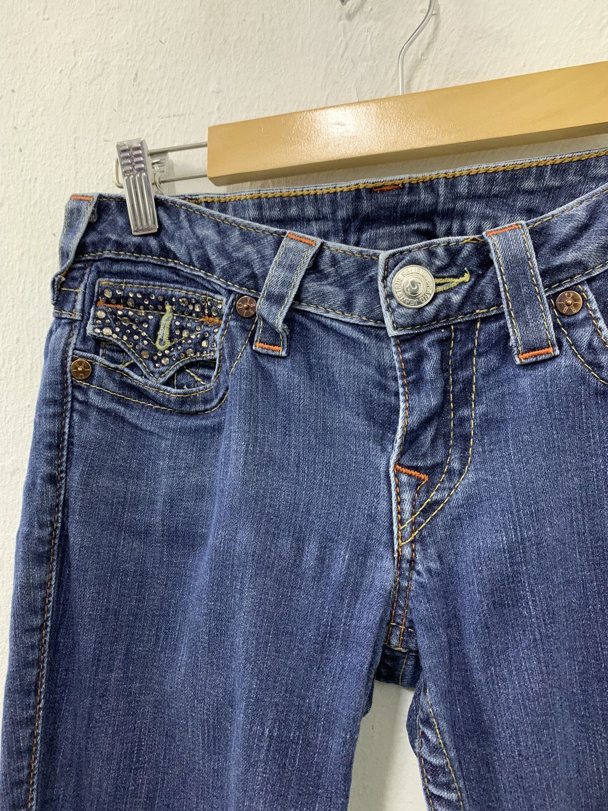True Religion True Religion Beads Trimming Denim Size 28" / US 6 / IT 42 - 3 Thumbnail