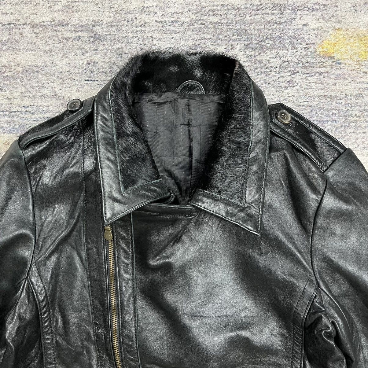 Tornado Mart Rare Tornado mart double rider pony hair leather jacket Size US M / EU 48-50 / 2 - 7 Thumbnail
