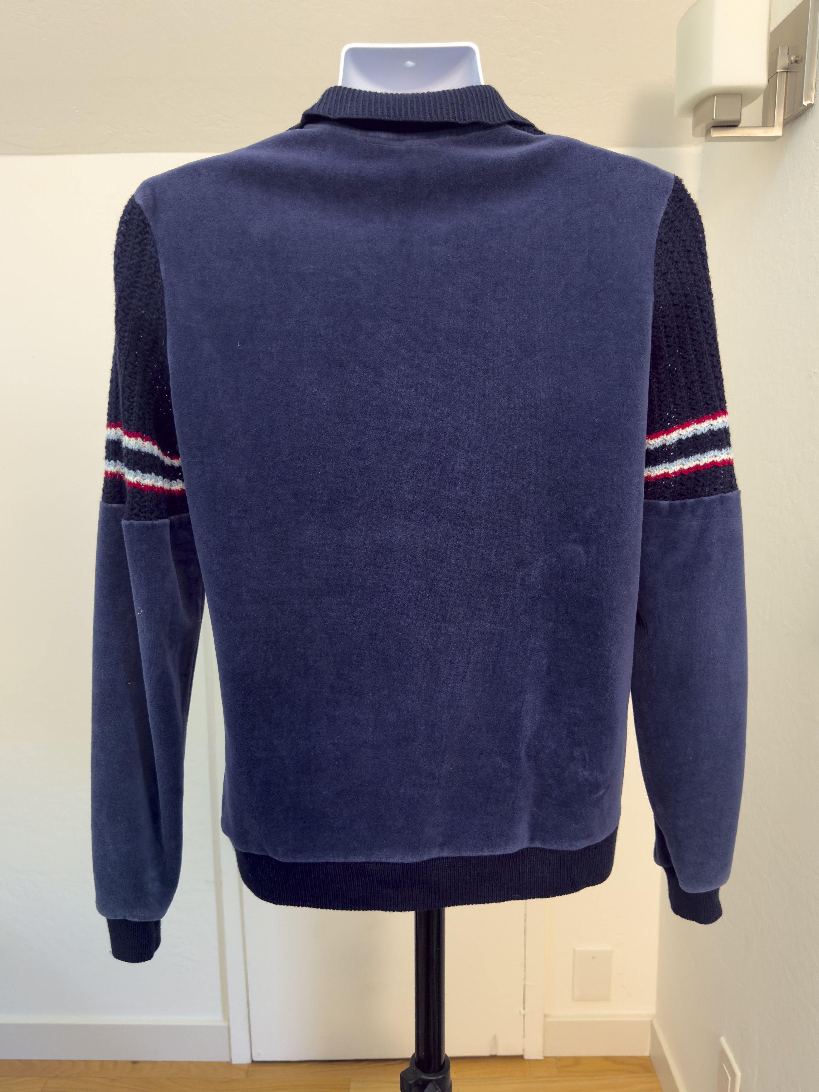 Other Vintage Westland Mills Velour Knit Panel Pullover Size US M / EU 48-50 / 2 - 3 Thumbnail