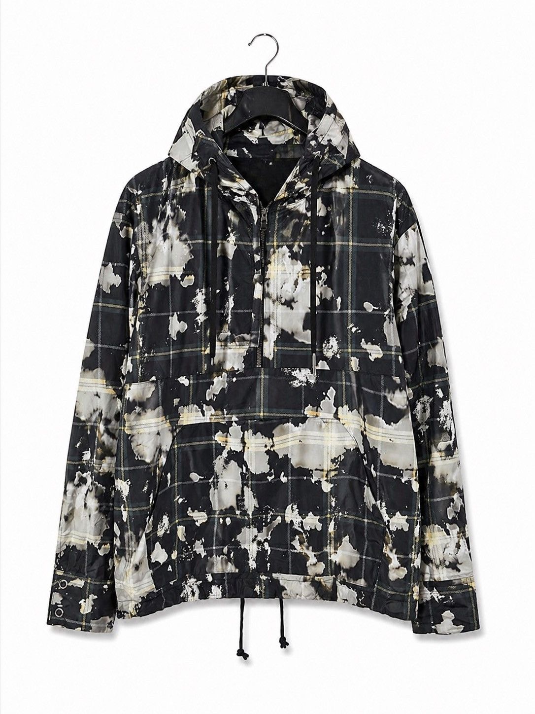 Maison MIHARA YASUHIRO Mihara Yasuhiro Abstract Plaid Hooded Jacket Designer Size US S / EU 44-46 / 1 - 1 Thumbnail
