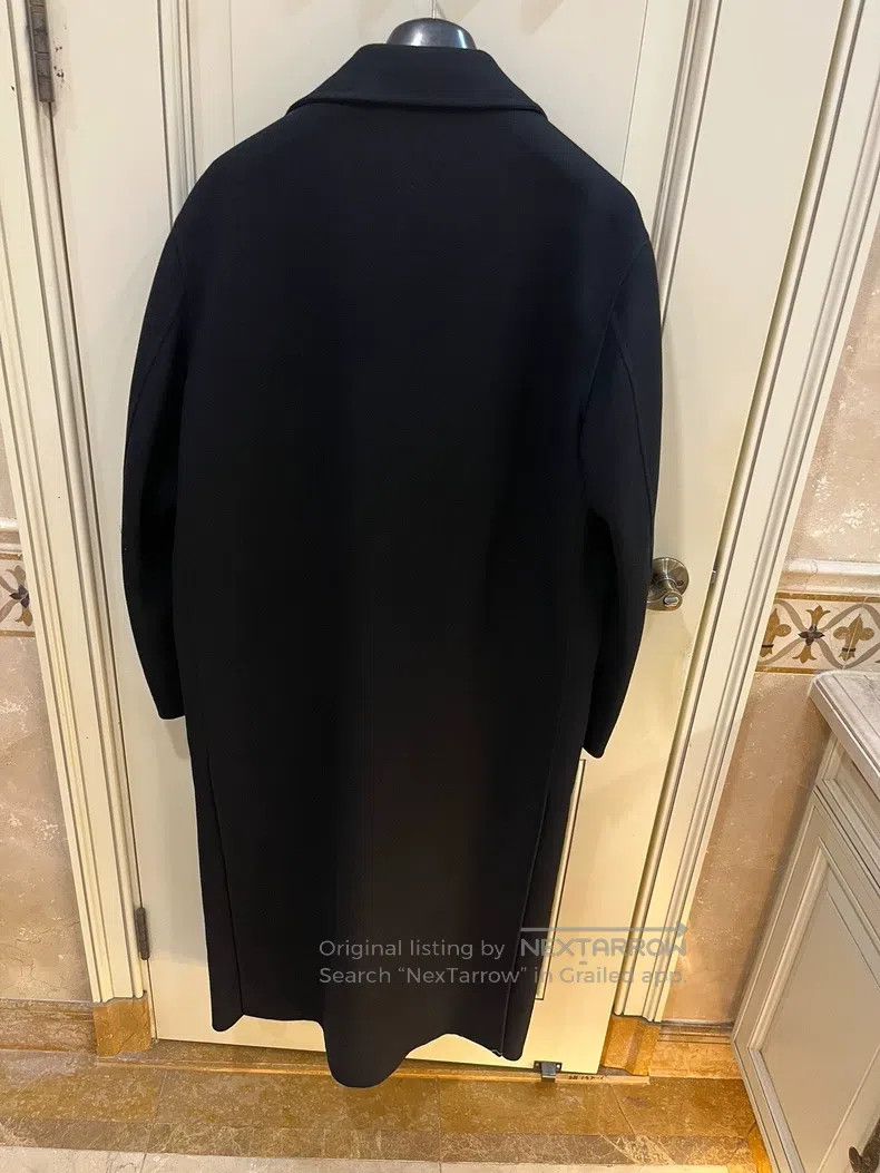 Valentino Valentino Black flower wool coat Size M / US 6-8 / IT 42-44 - 6 Thumbnail