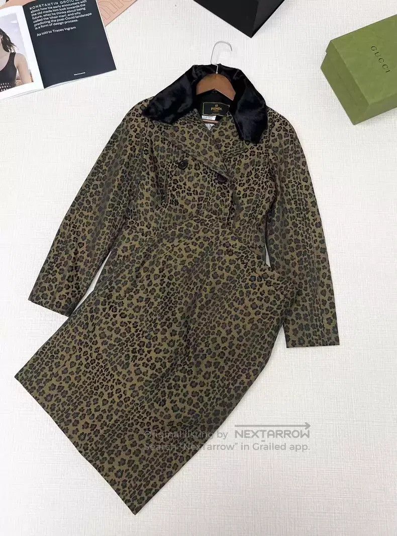 Fendi Fendi Antique Plum Leopard Print Set Size M / US 6-8 / IT 42-44 - 1 Thumbnail