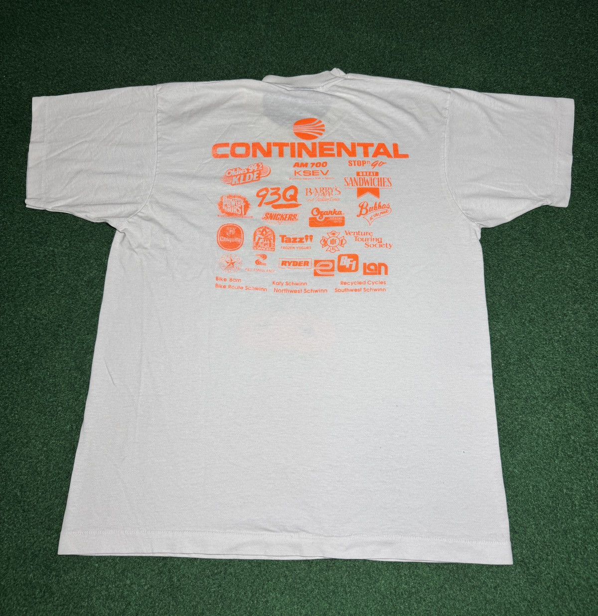 Vintage Vintage 90s MS Fall 50 Bike Fest Halloween Cycling T Shirt Size US L / EU 52-54 / 3 - 4 Thumbnail