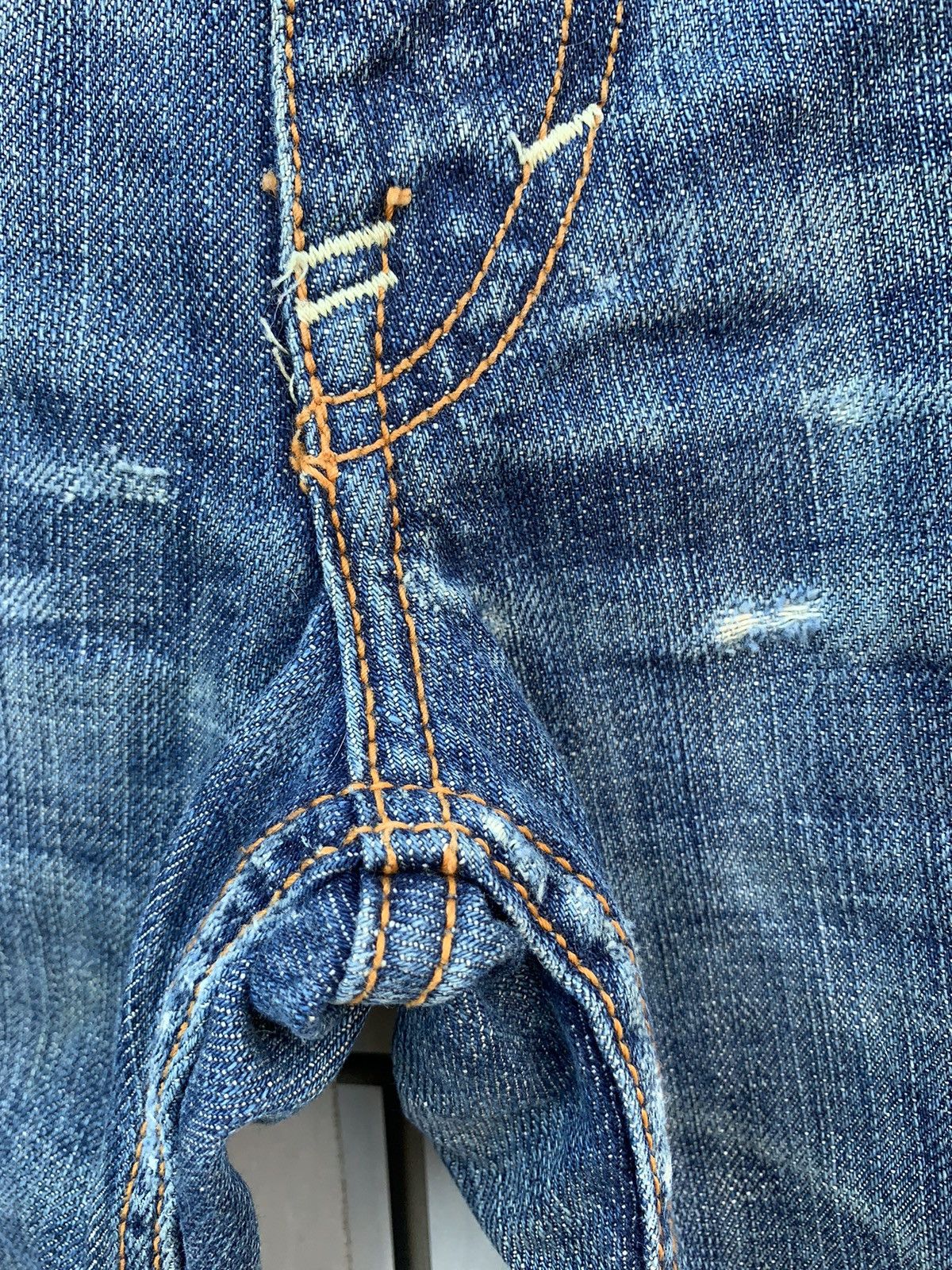 If Six Was Nine × Taverniti Japanese Brand Taverniti by Jimmy Taverniti Distressed Denim Size US 32 / EU 48 - 11 Thumbnail