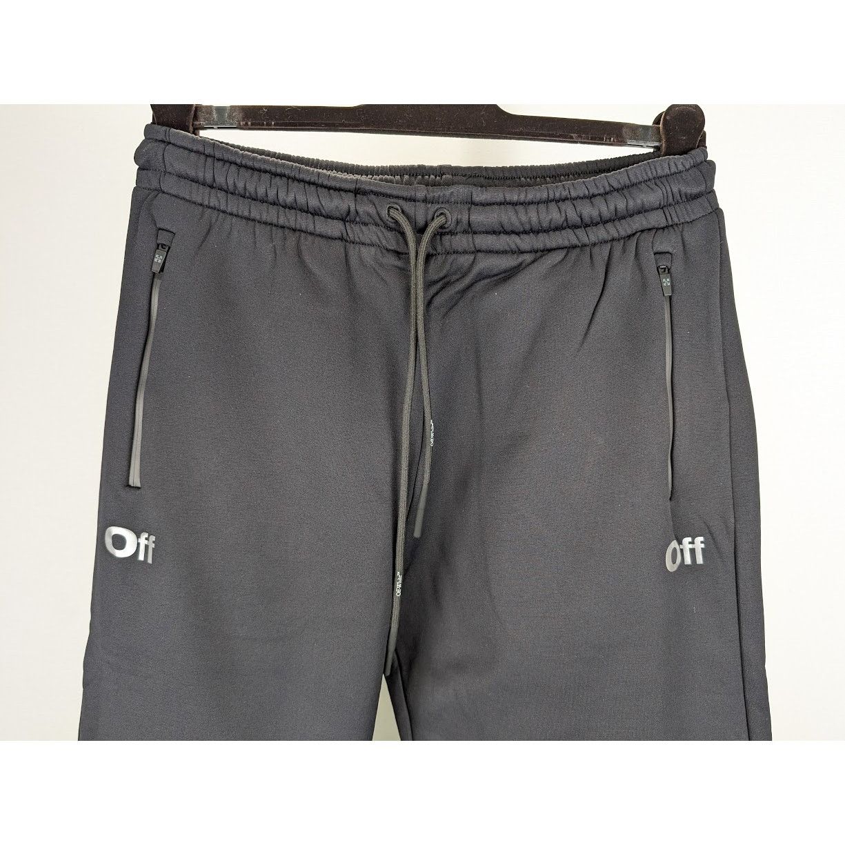 Off-White o1rshd1 Q:2 / Diag Outl Block Sweatpant & Jogger Black/Green Size US 32 / EU 48 - 11 Thumbnail