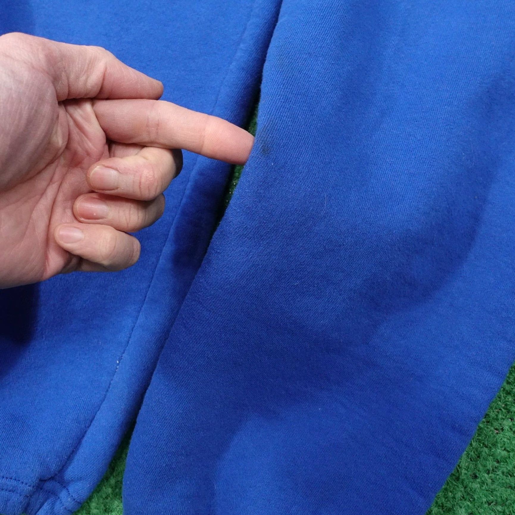 Russell Athletic VINTAGE Russell Athletic Sweatpants Pants Unisex Adults S Blue Fleece Elastic WAIST INSEAM 27 Fall Winter 90s Mens Womens Boys Girls Size US 29 - 4 Thumbnail