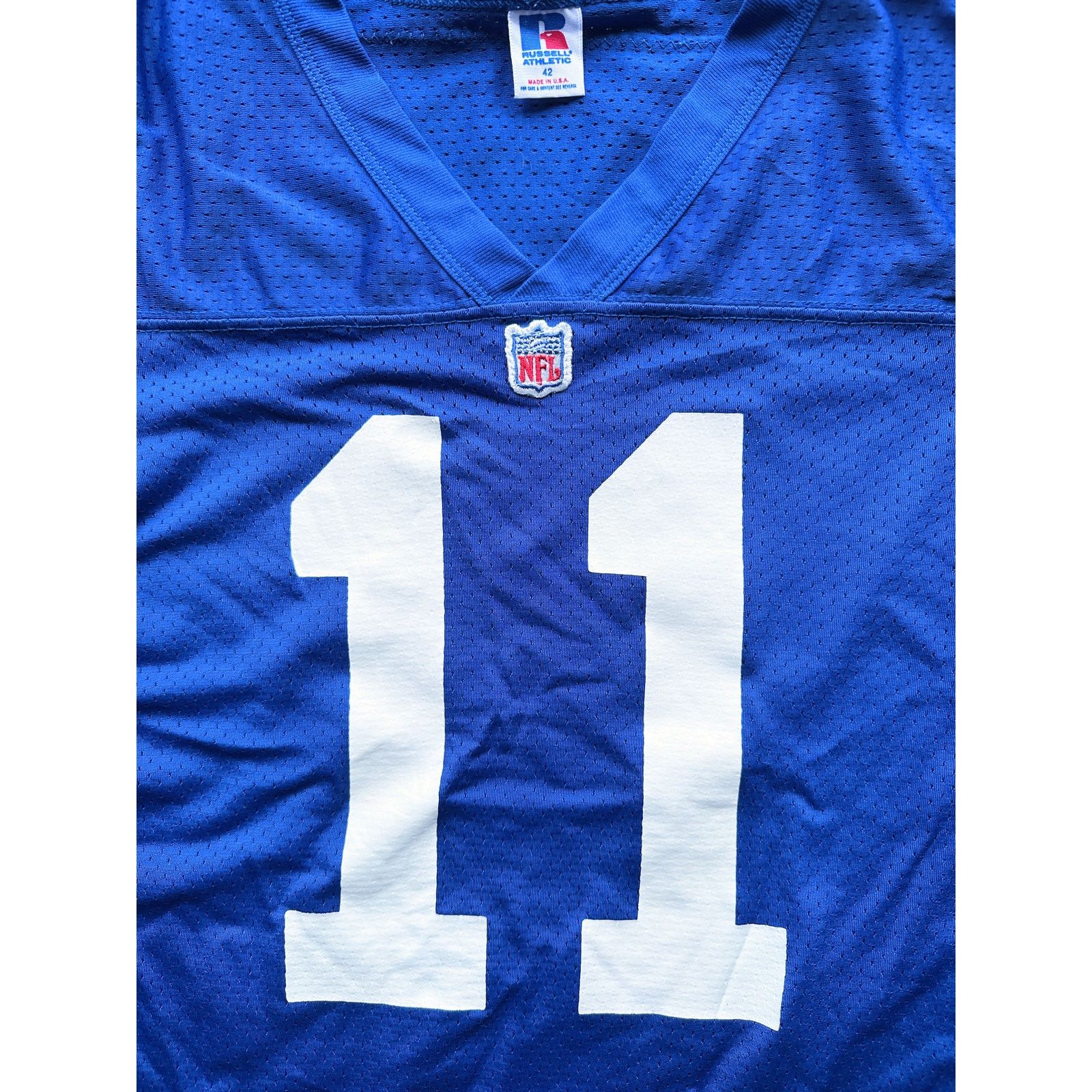 Jeff GEORGE Indianapolis Colts 90s authentic jersey 42 vtg