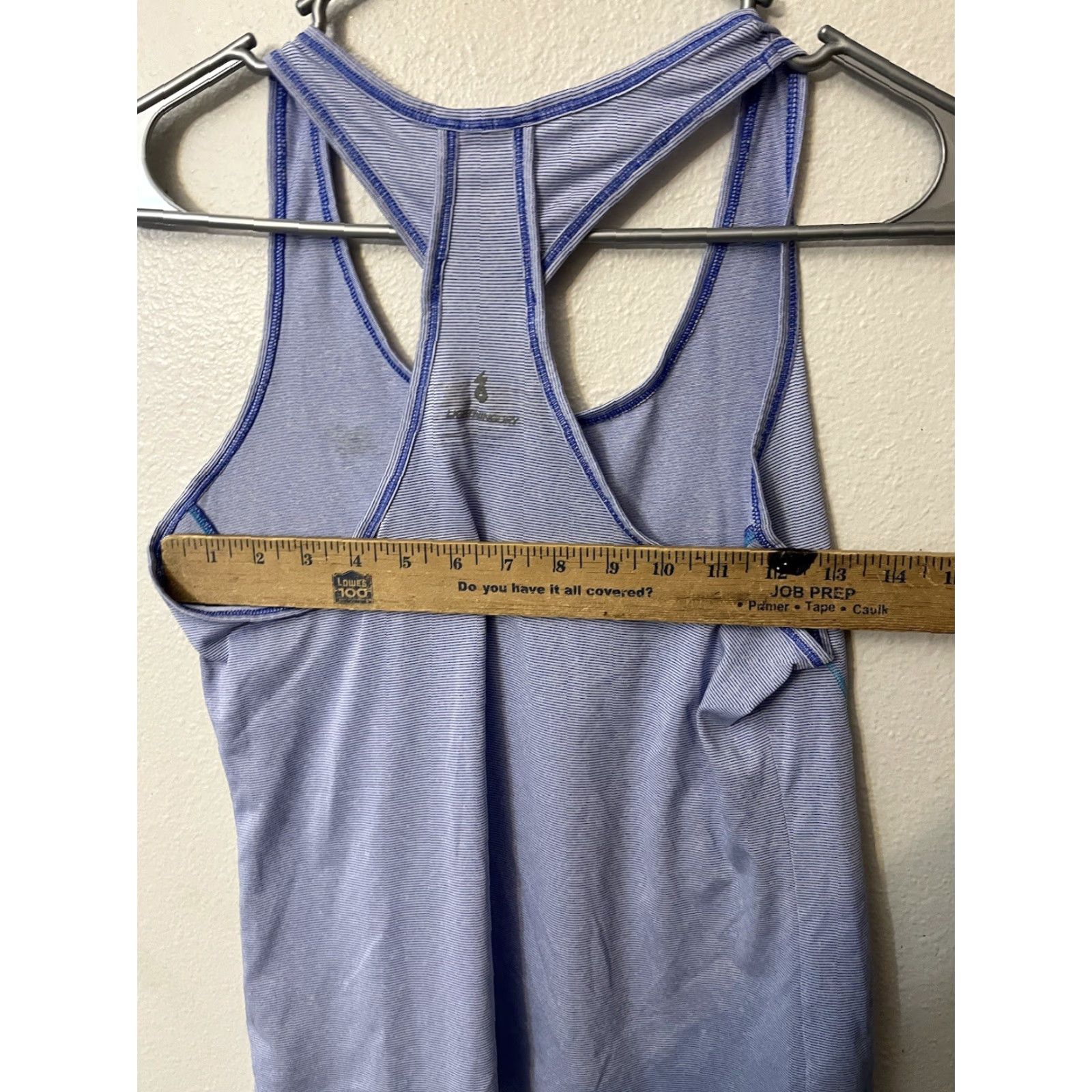 New Balance New Balance Tank Top Blue S Racerback V-Neck Sleeveless Activewear Shirt Women Regular Polyester T-Shirt? Size S / US 4 / IT 40 - 5 Thumbnail
