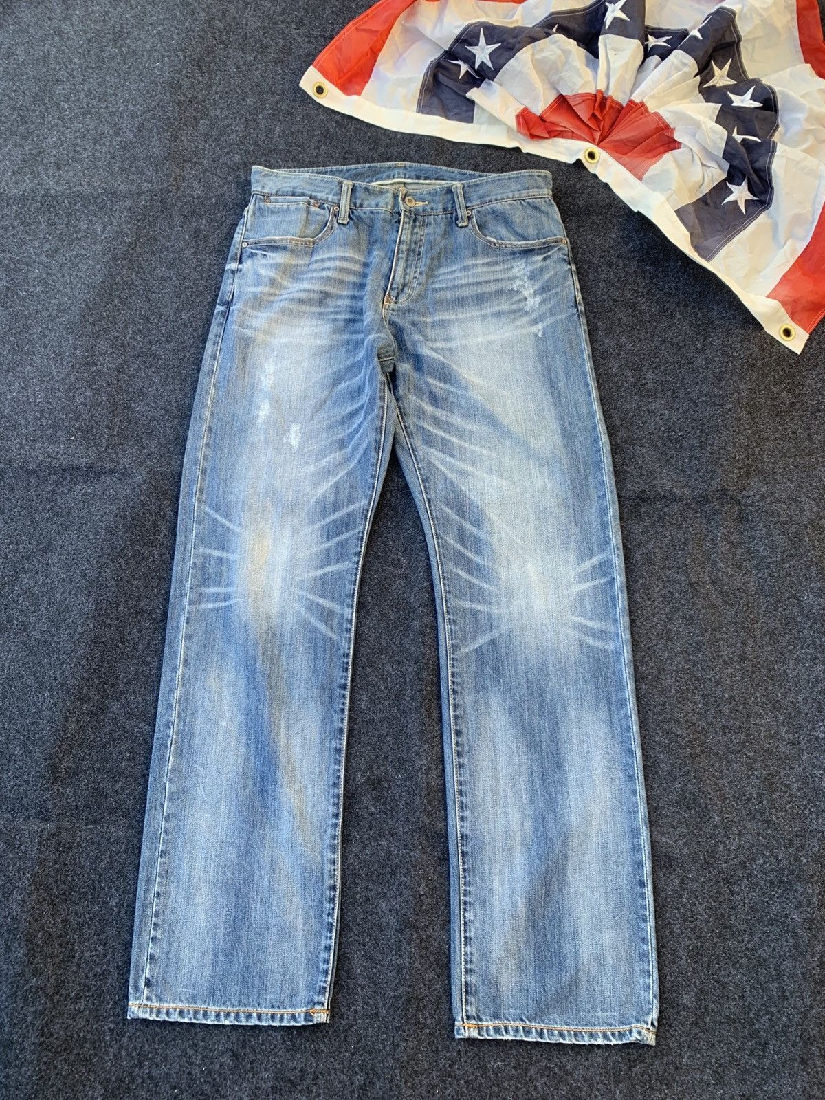 Japanese Brand Topvalu jeans the Japanese brand. (29) Size US 32 / EU 48 - 1 Thumbnail
